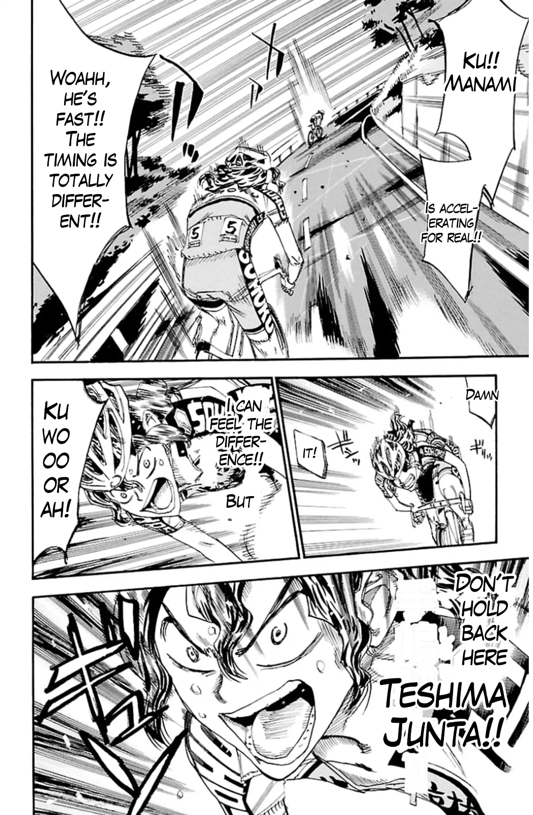 Yowamushi Pedal Chapter 320 page 14