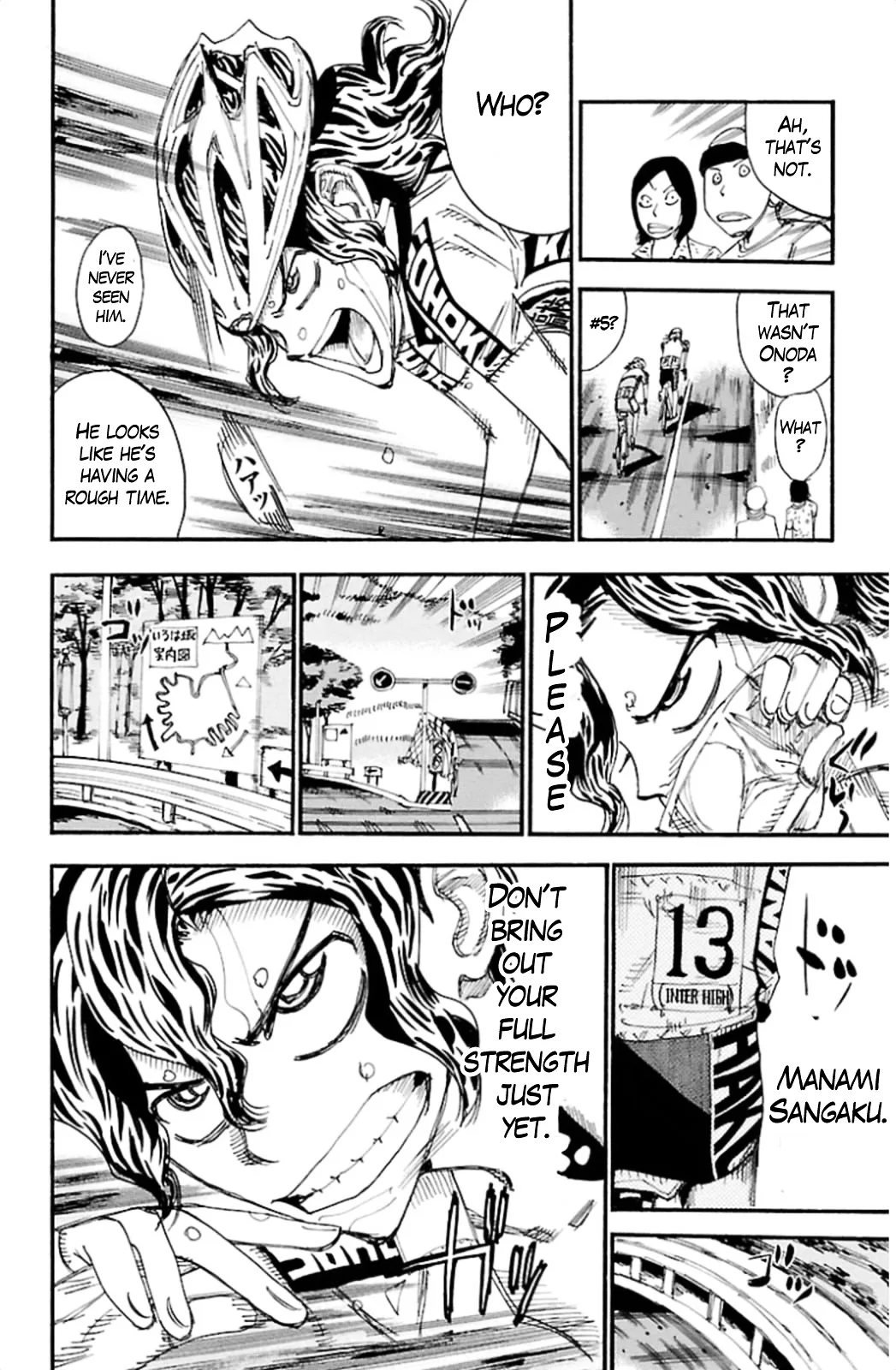 Yowamushi Pedal Chapter 320 page 6