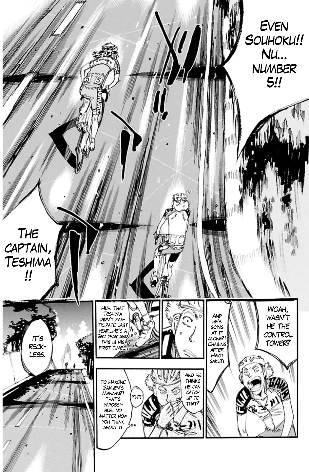 Yowamushi Pedal Chapter 320 page 17