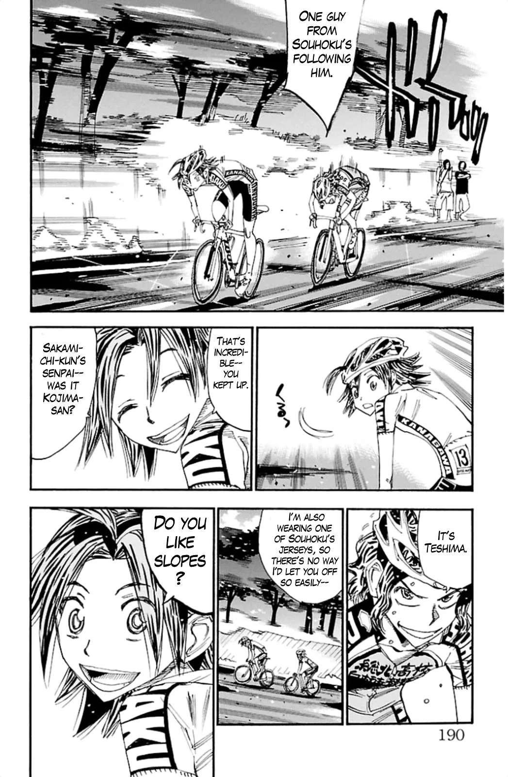 Yowamushi Pedal Chapter 320 page 8