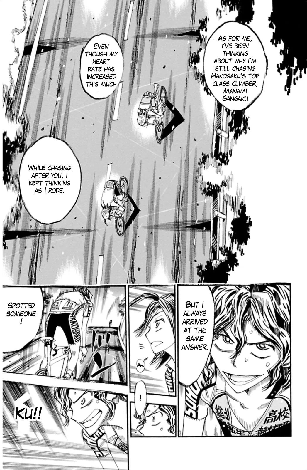 Yowamushi Pedal Chapter 320 page 11