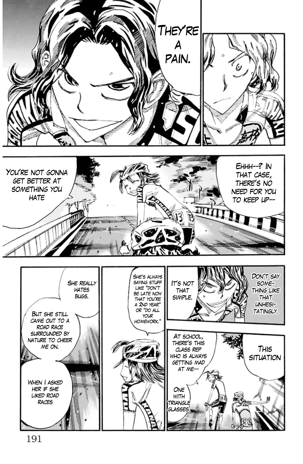 Yowamushi Pedal Chapter 320 page 9
