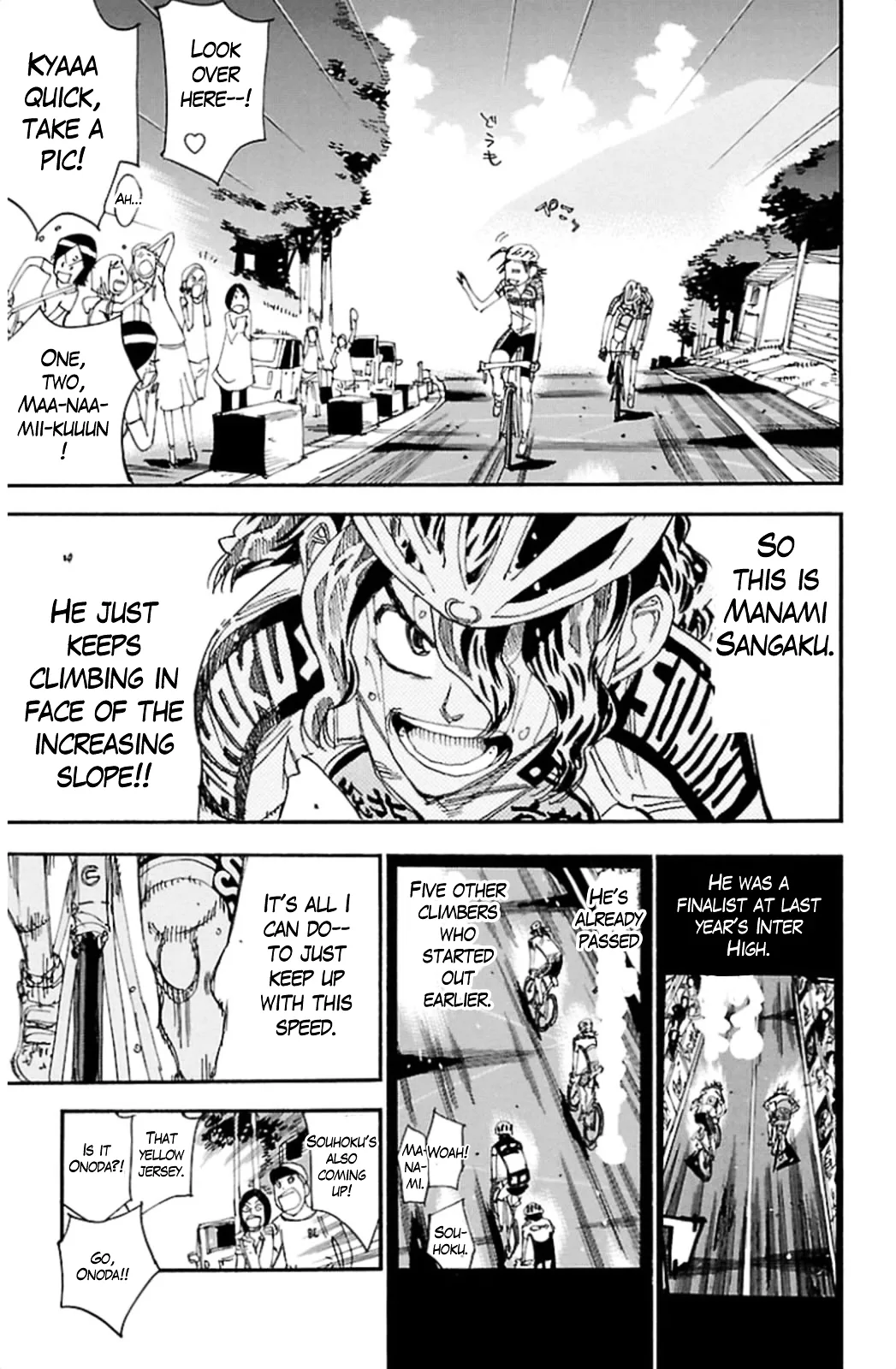 Yowamushi Pedal Chapter 320 page 5