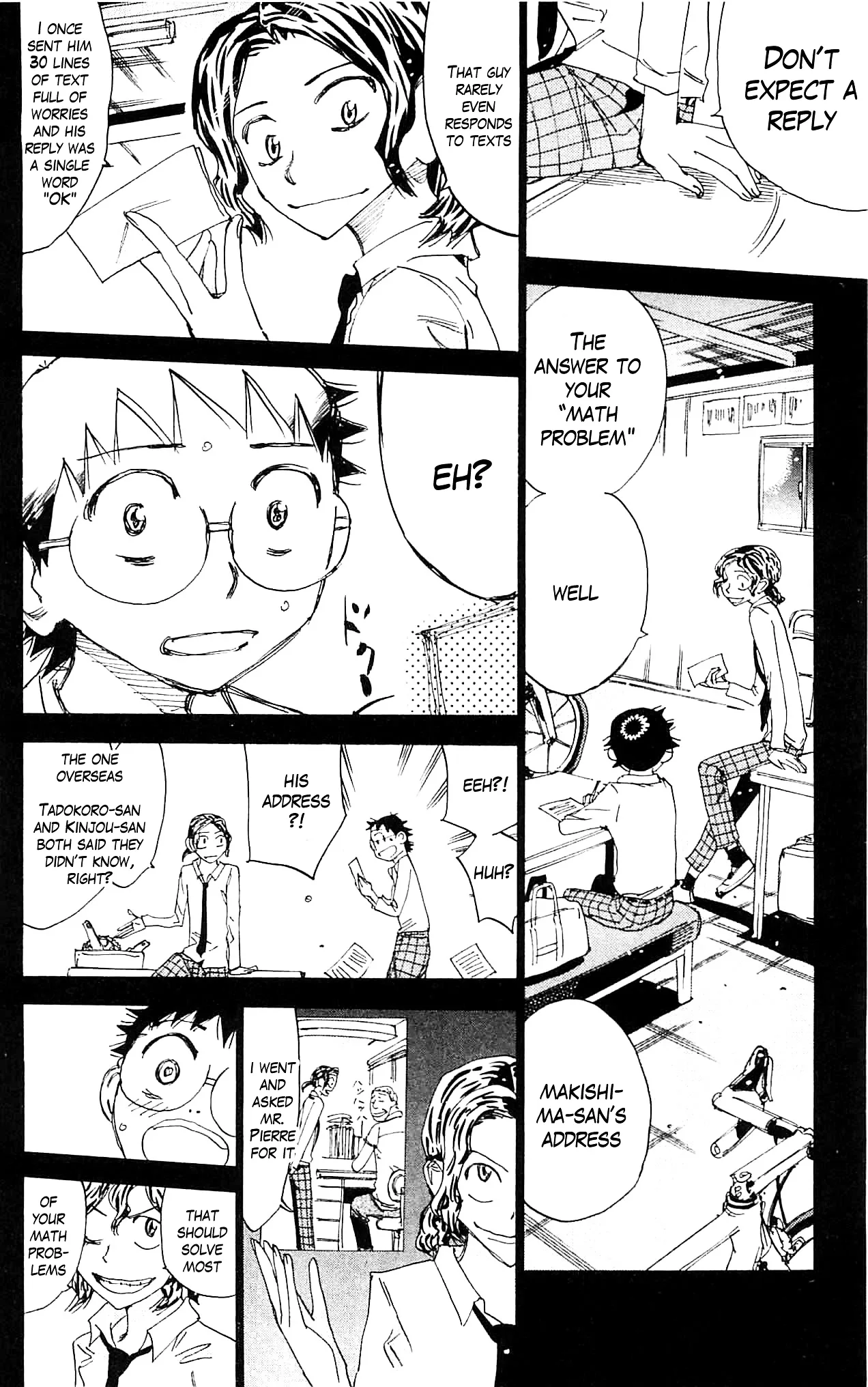 Yowamushi Pedal Chapter 321 page 7