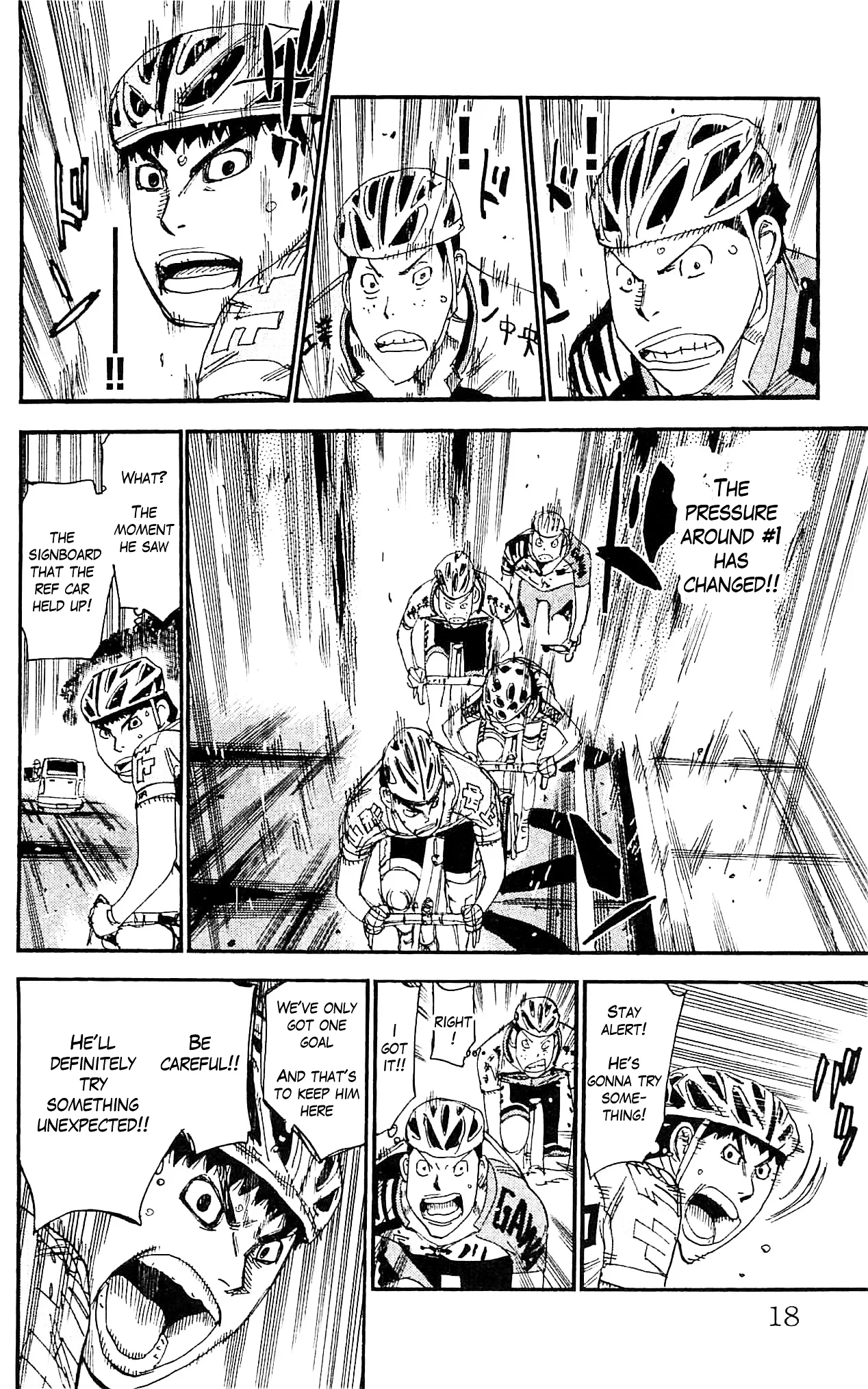 Yowamushi Pedal Chapter 321 page 13