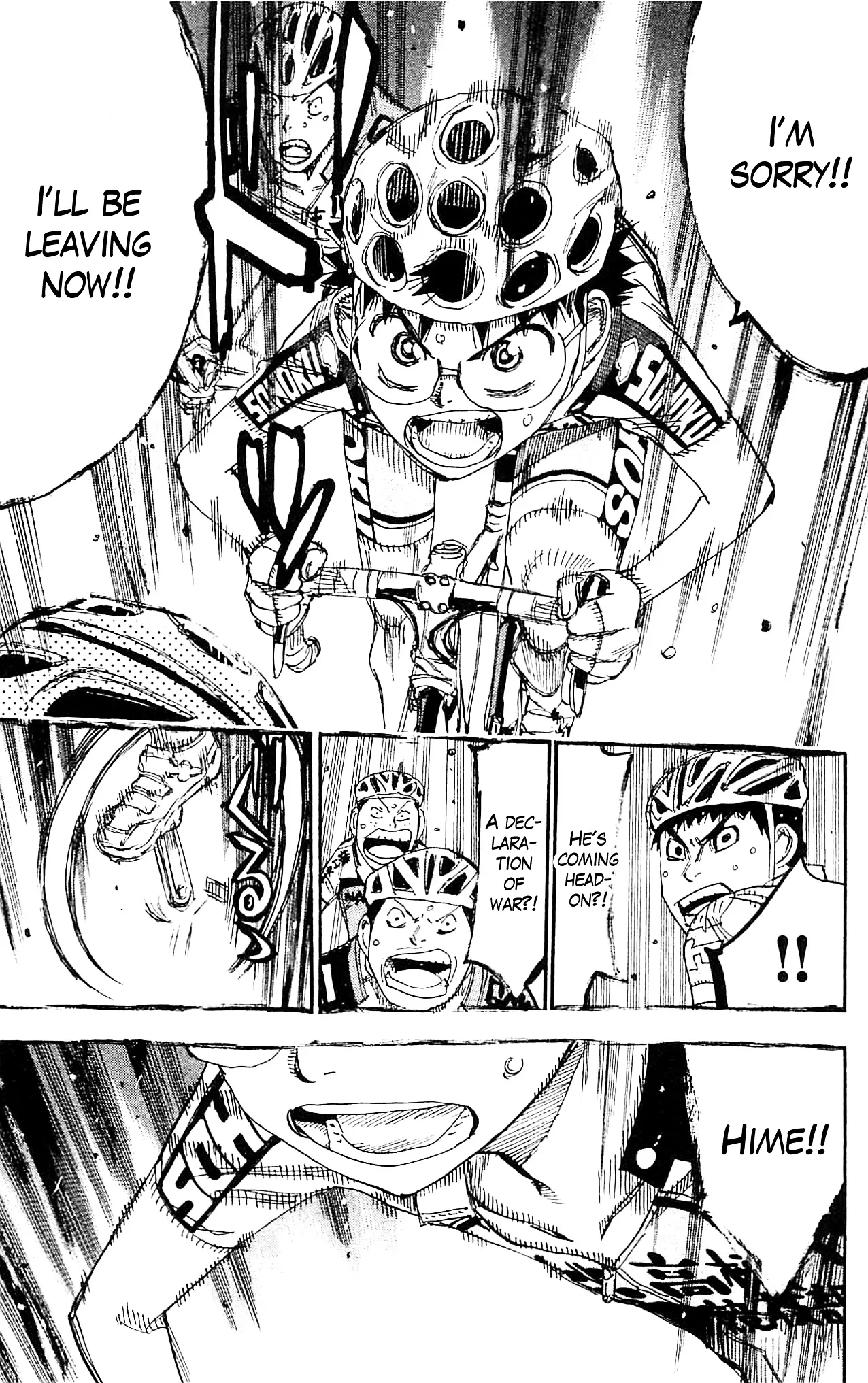 Yowamushi Pedal Chapter 321 page 14