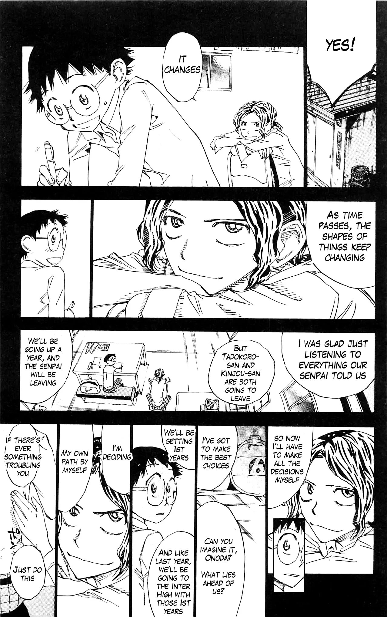 Yowamushi Pedal Chapter 321 page 8