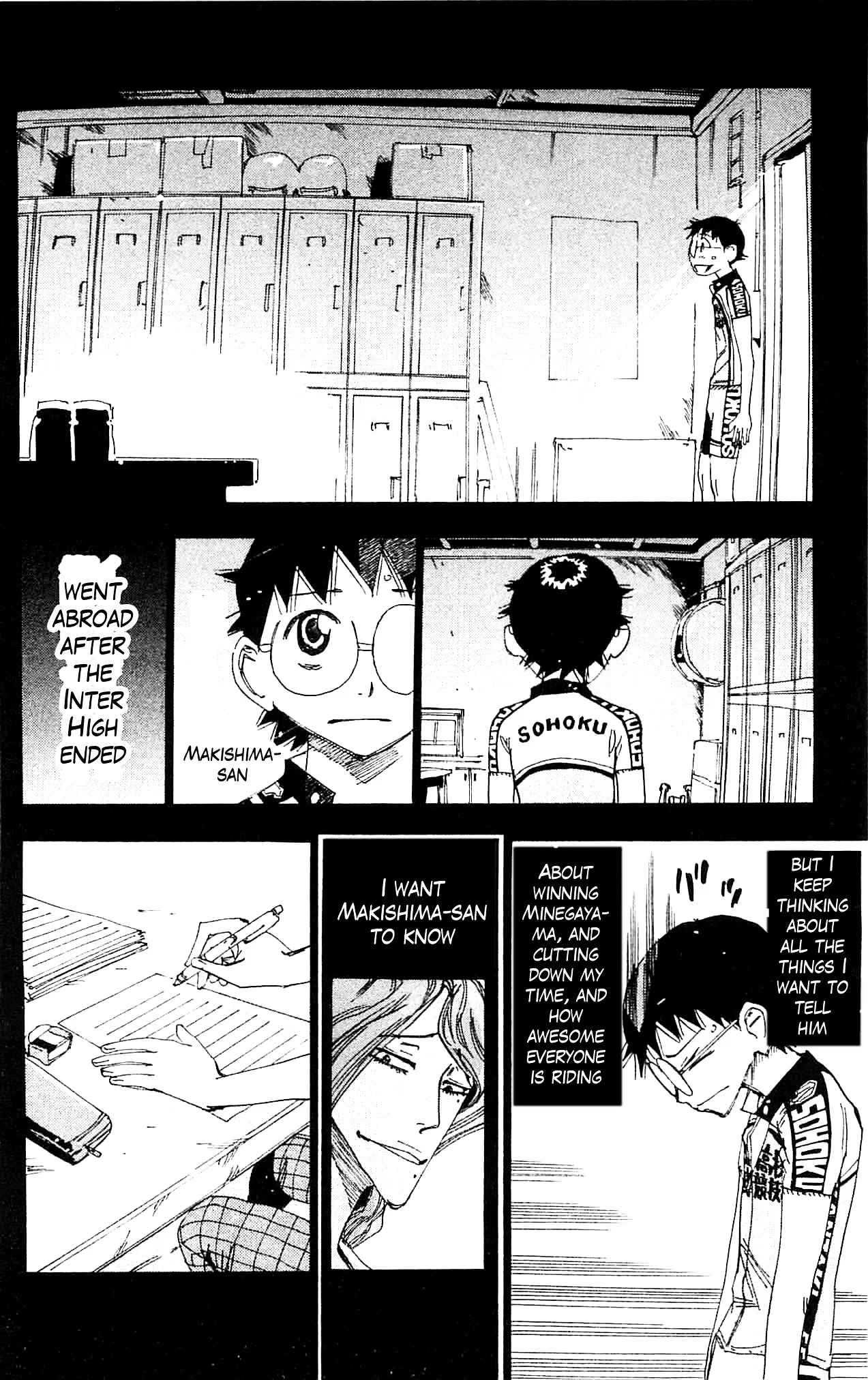 Yowamushi Pedal Chapter 321 page 5
