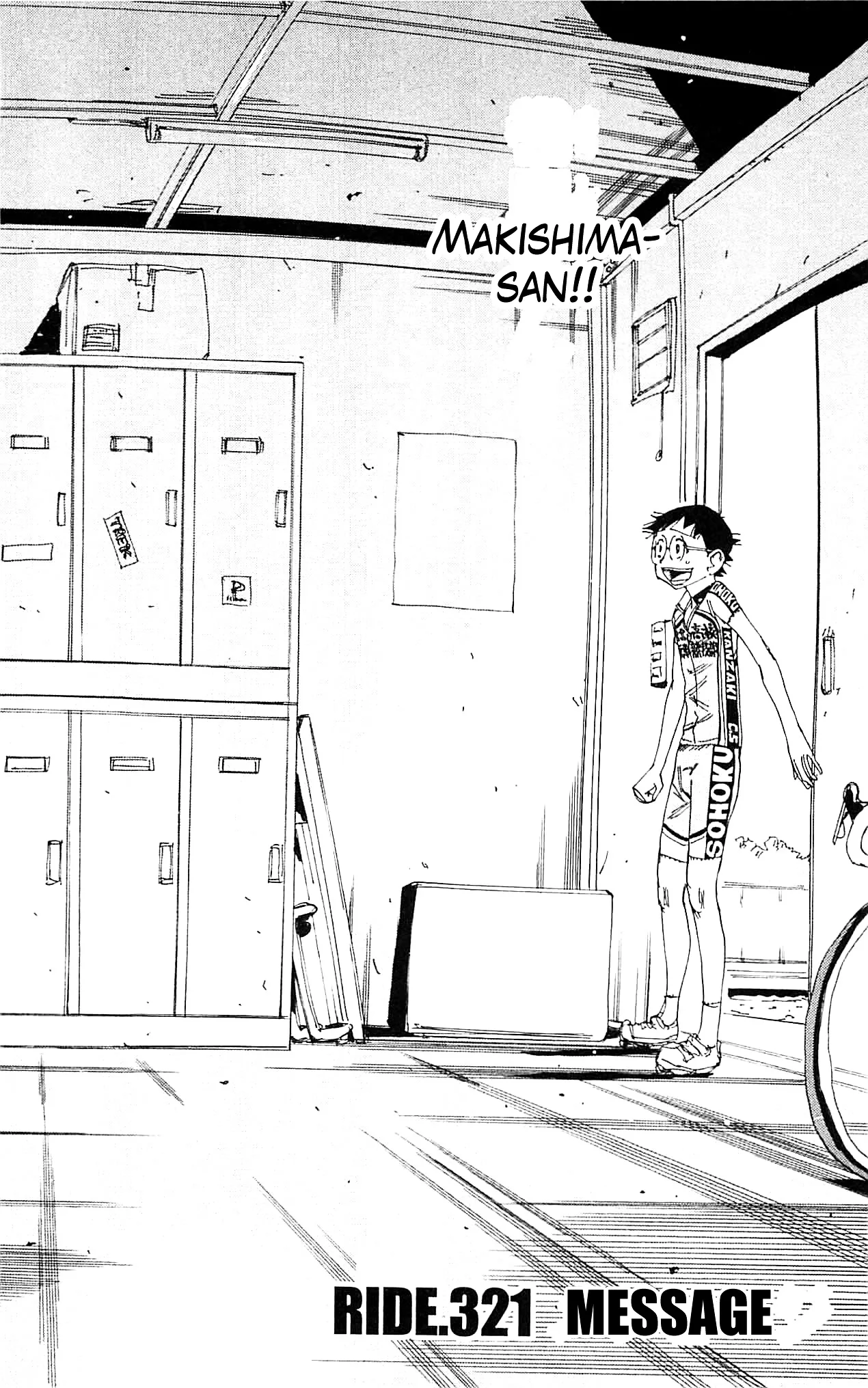 Yowamushi Pedal Chapter 321 page 3