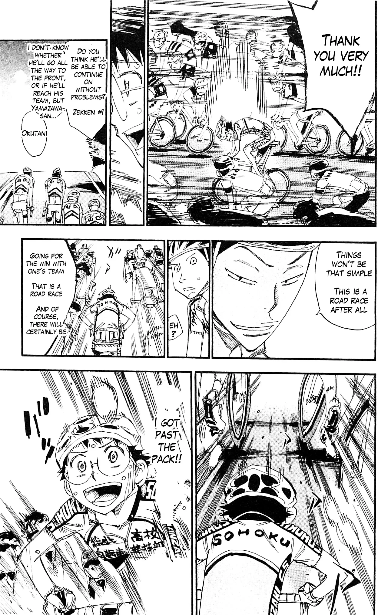 Yowamushi Pedal Chapter 322 page 21