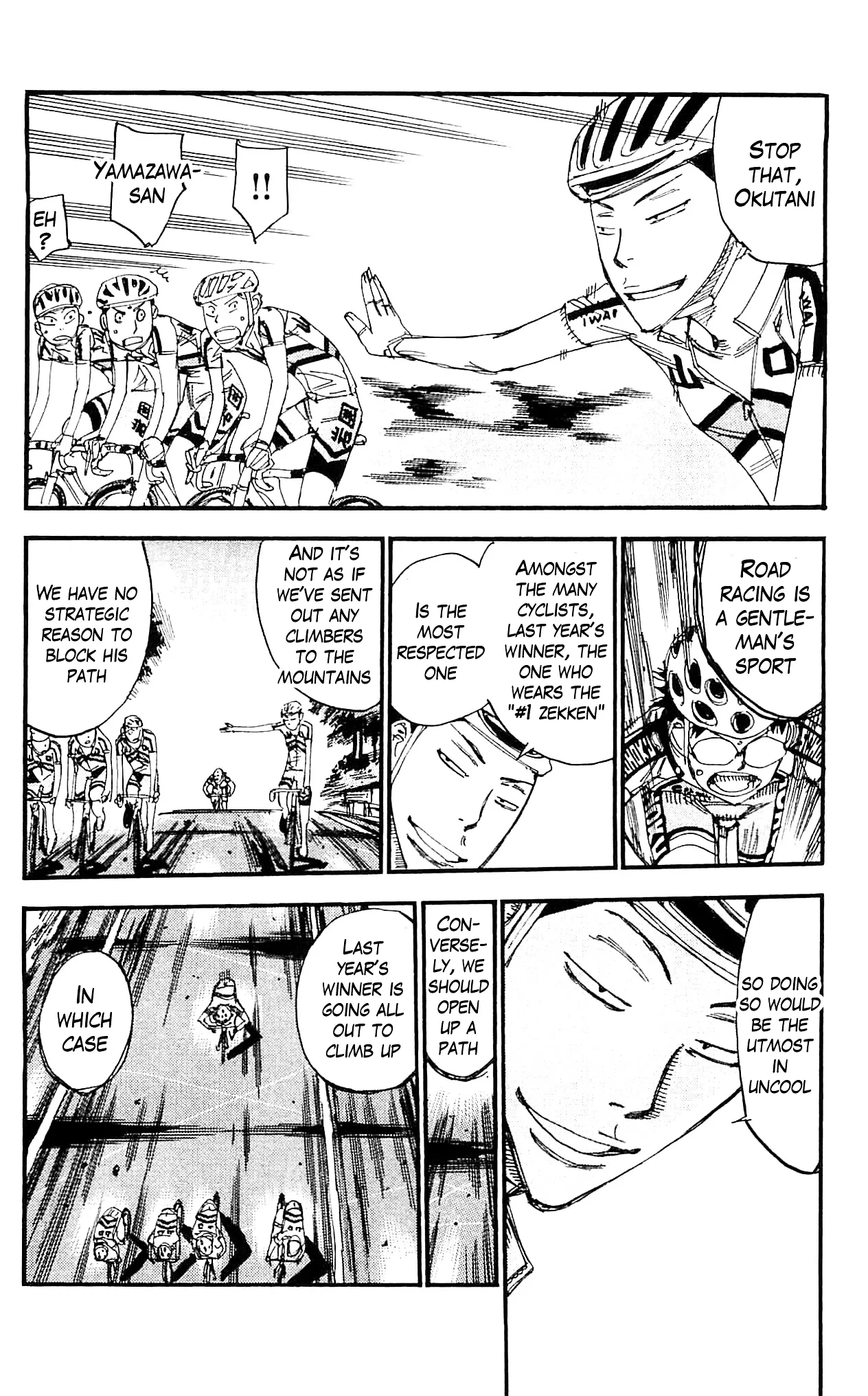 Yowamushi Pedal Chapter 322 page 14