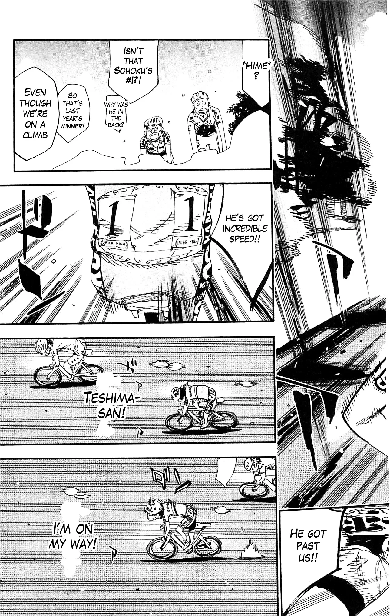 Yowamushi Pedal Chapter 322 page 7