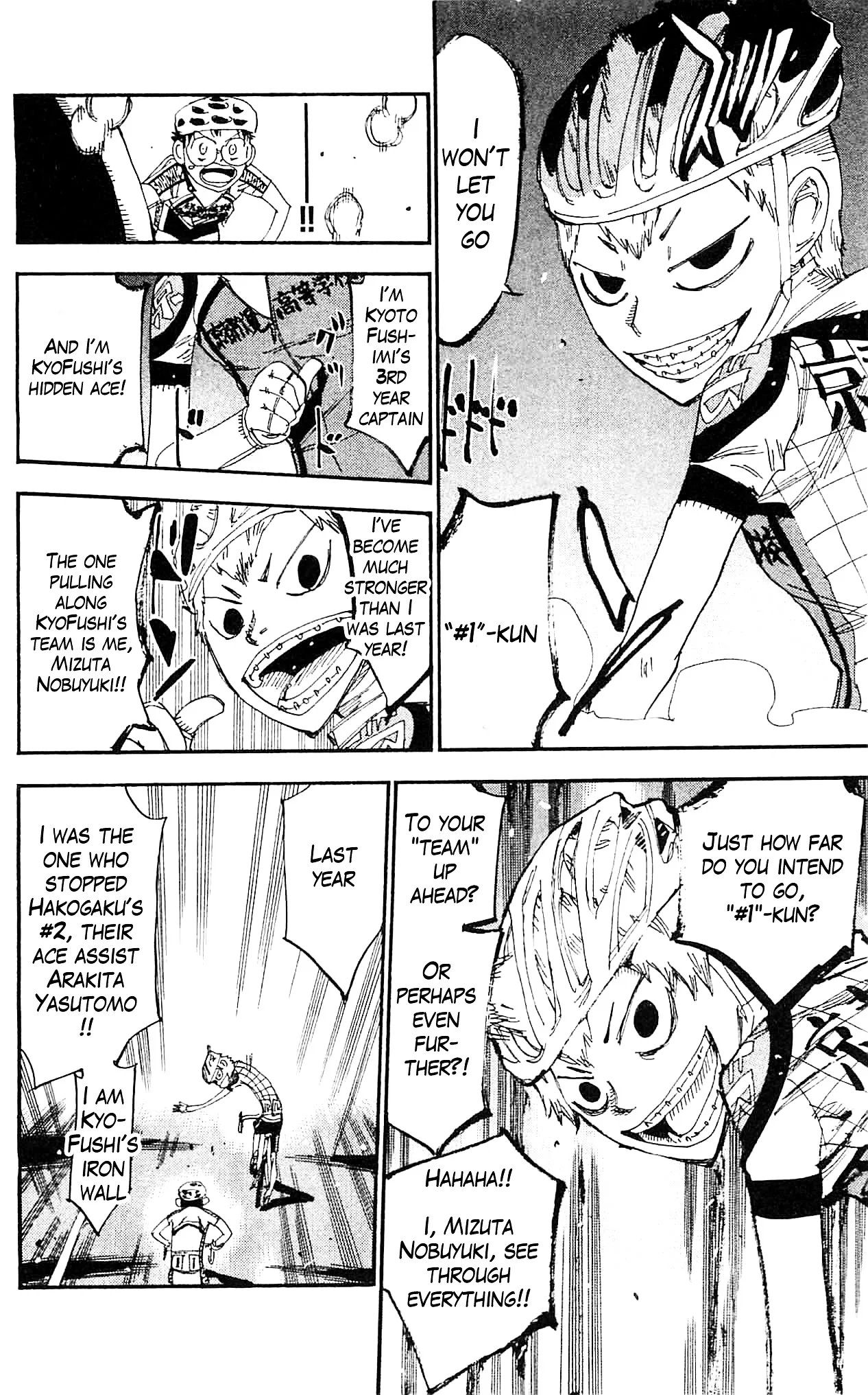 Yowamushi Pedal Chapter 323 page 10