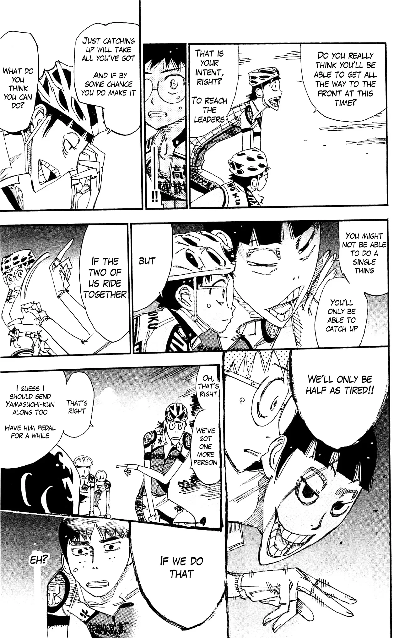 Yowamushi Pedal Chapter 323 page 19
