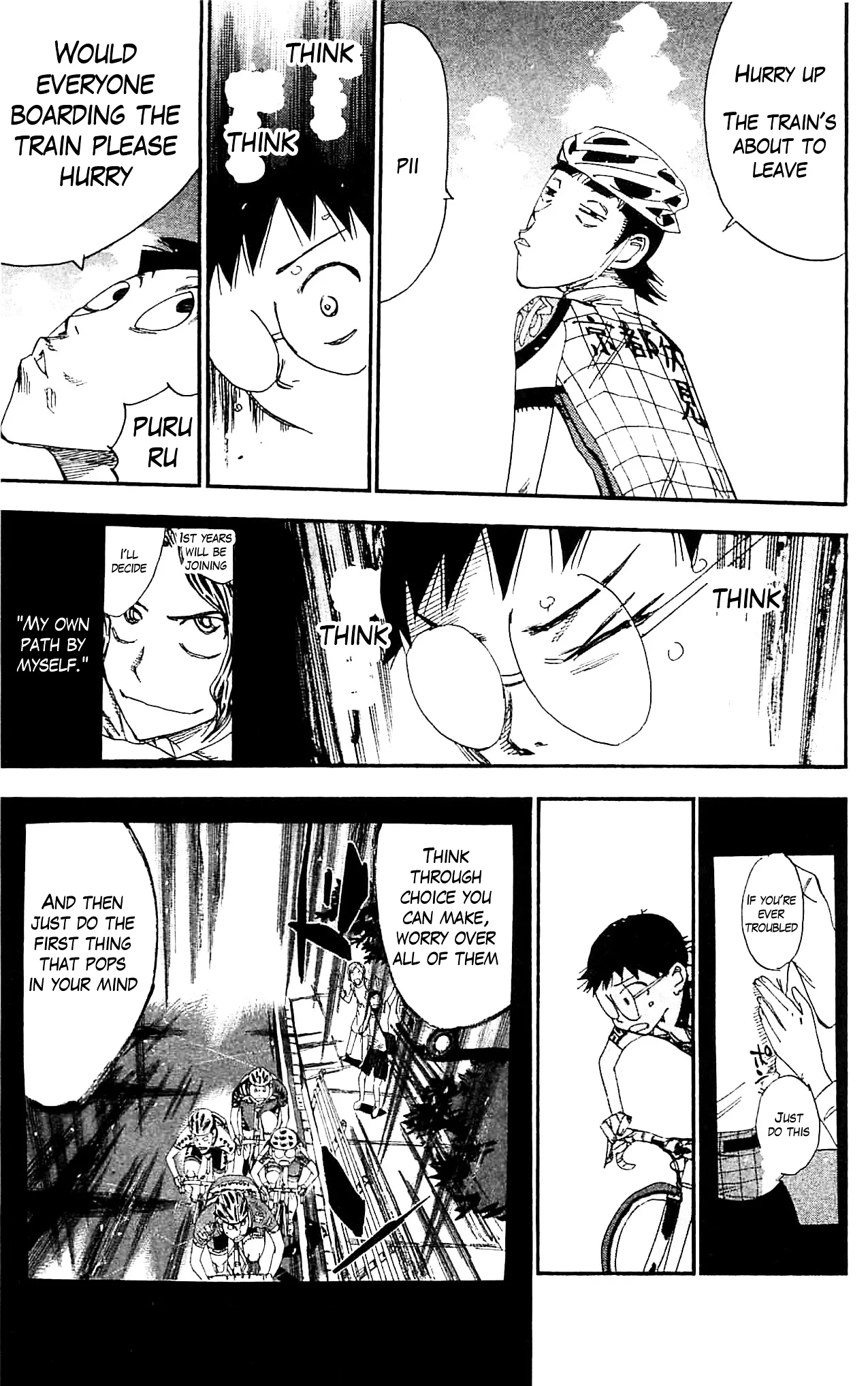 Yowamushi Pedal Chapter 323 page 23