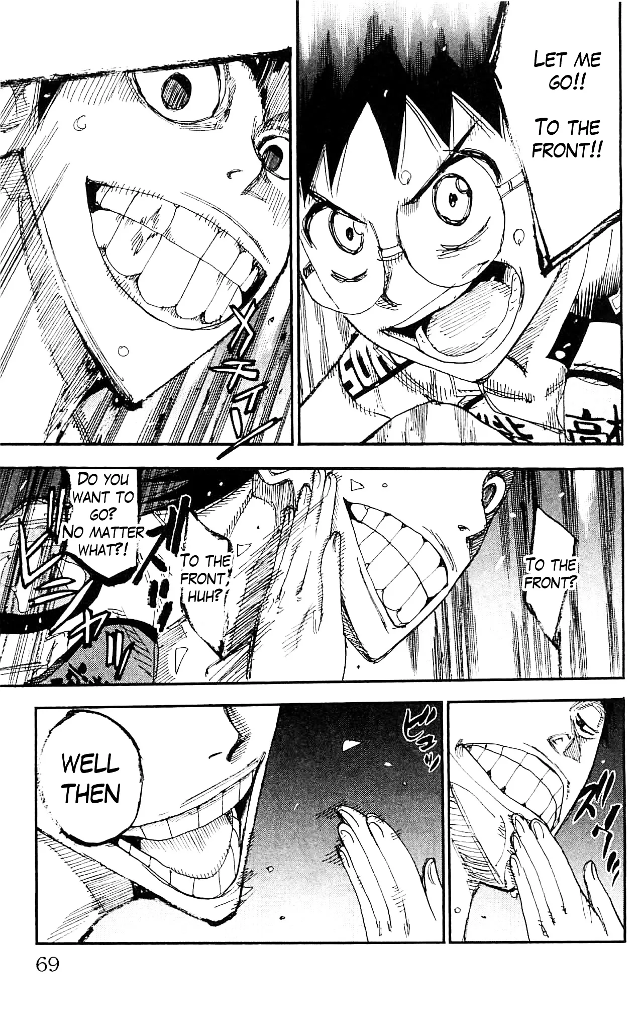 Yowamushi Pedal Chapter 323 page 17