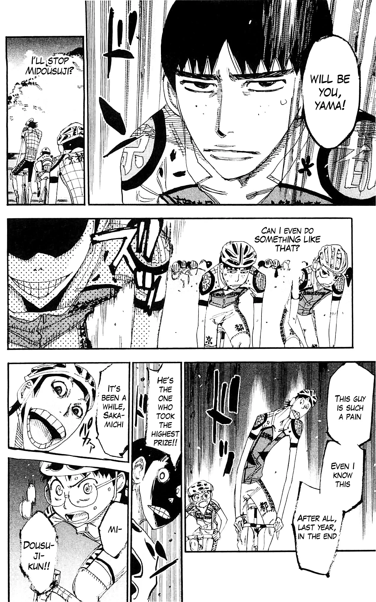 Yowamushi Pedal Chapter 323 page 16