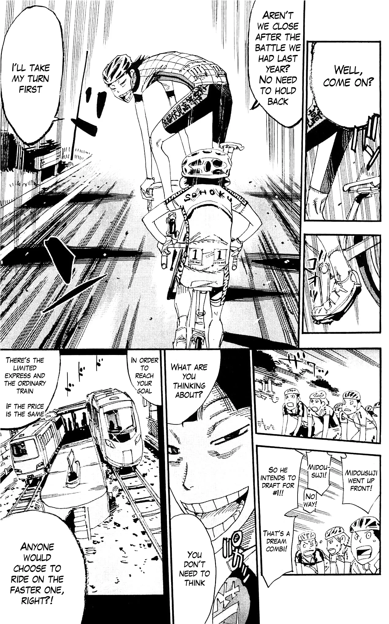 Yowamushi Pedal Chapter 323 page 21