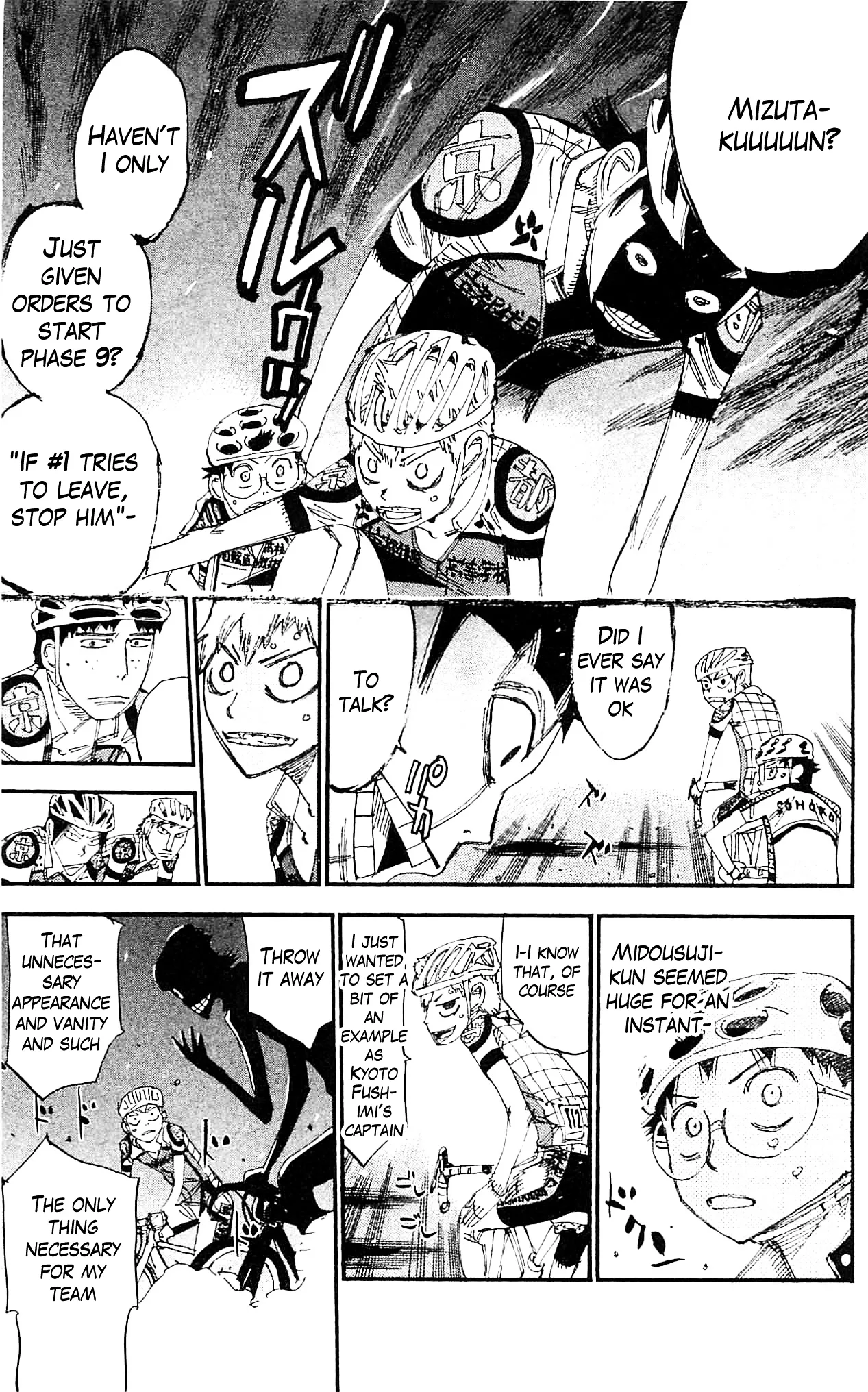 Yowamushi Pedal Chapter 323 page 11