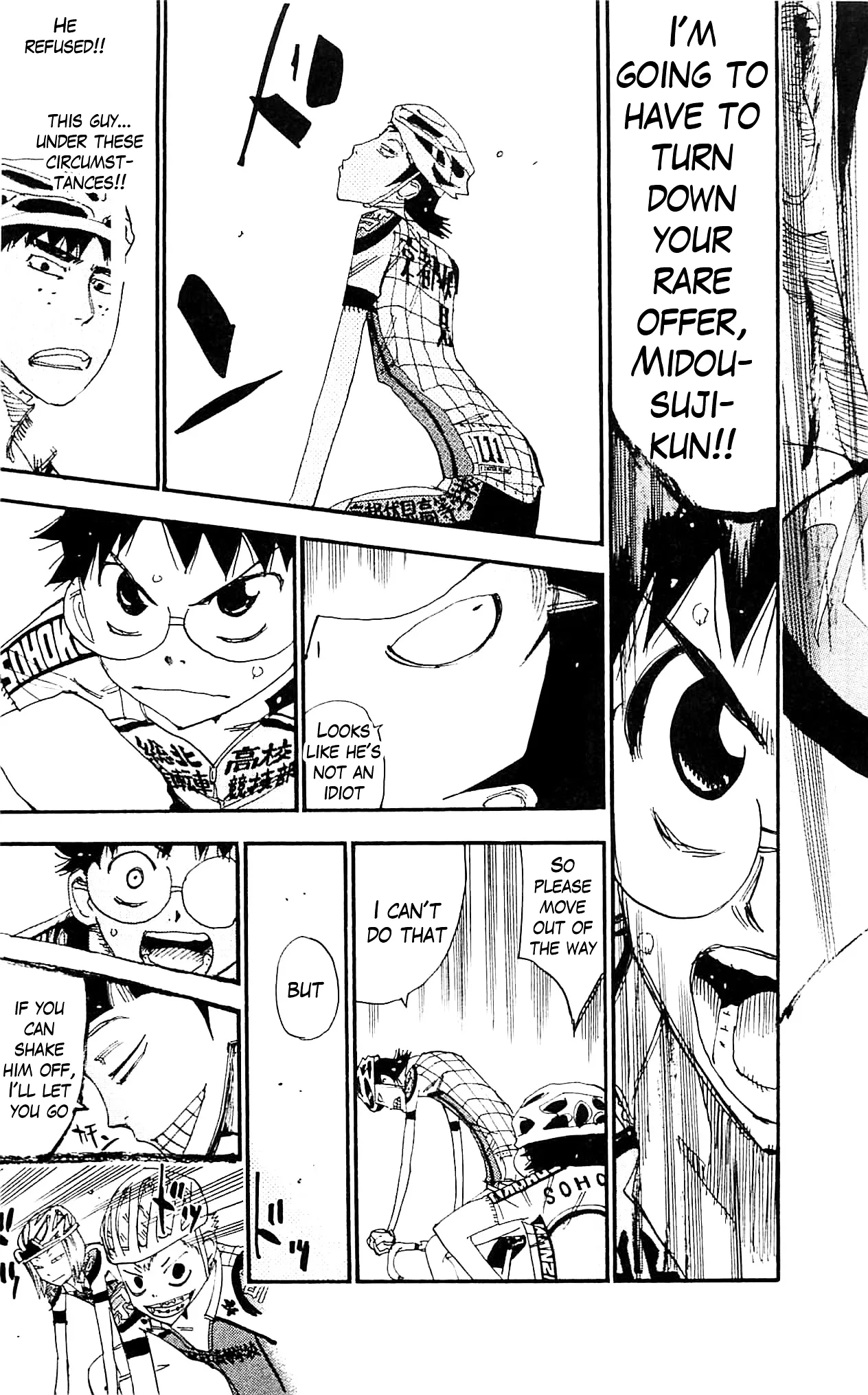 Yowamushi Pedal Chapter 323 page 25