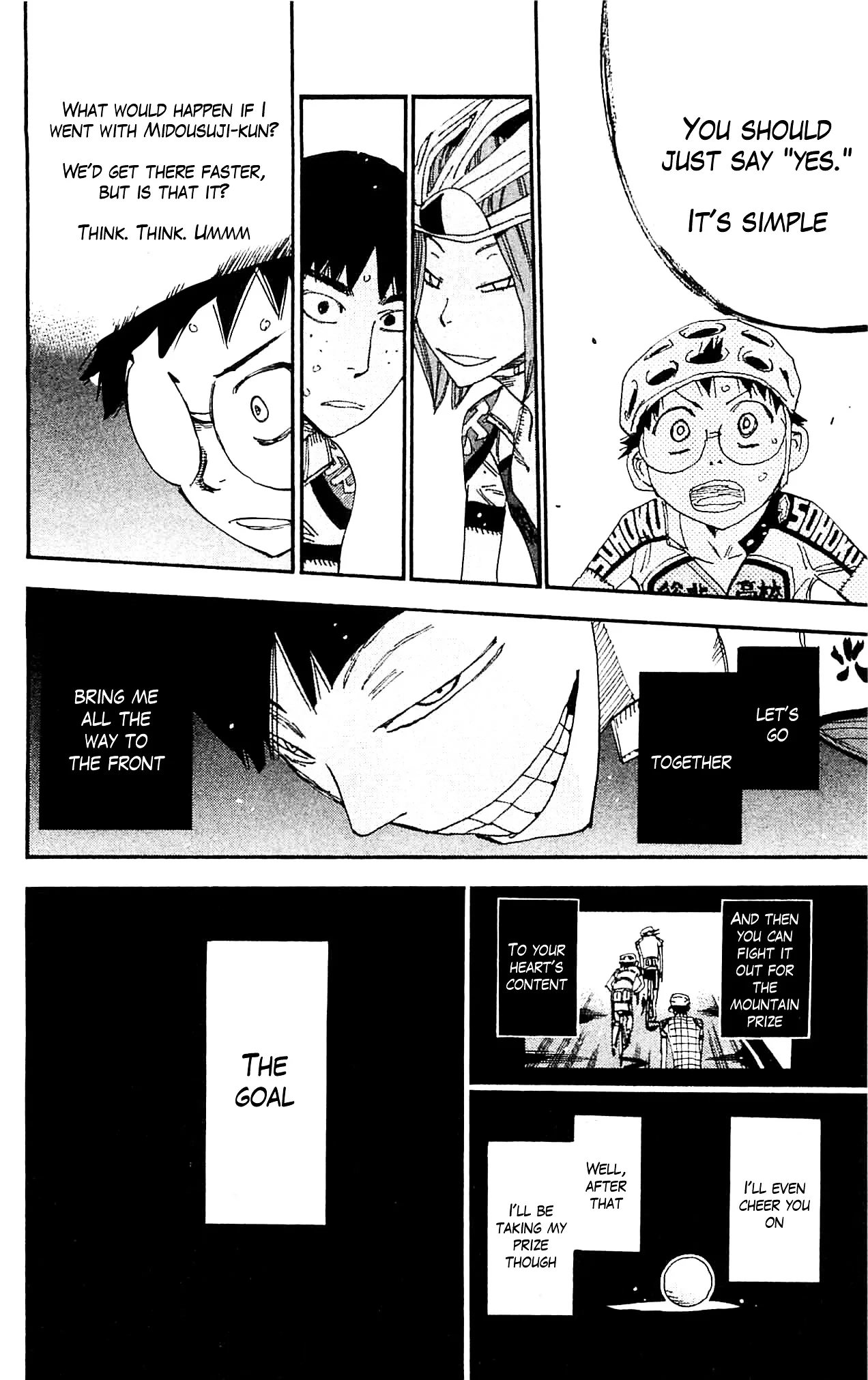 Yowamushi Pedal Chapter 323 page 22