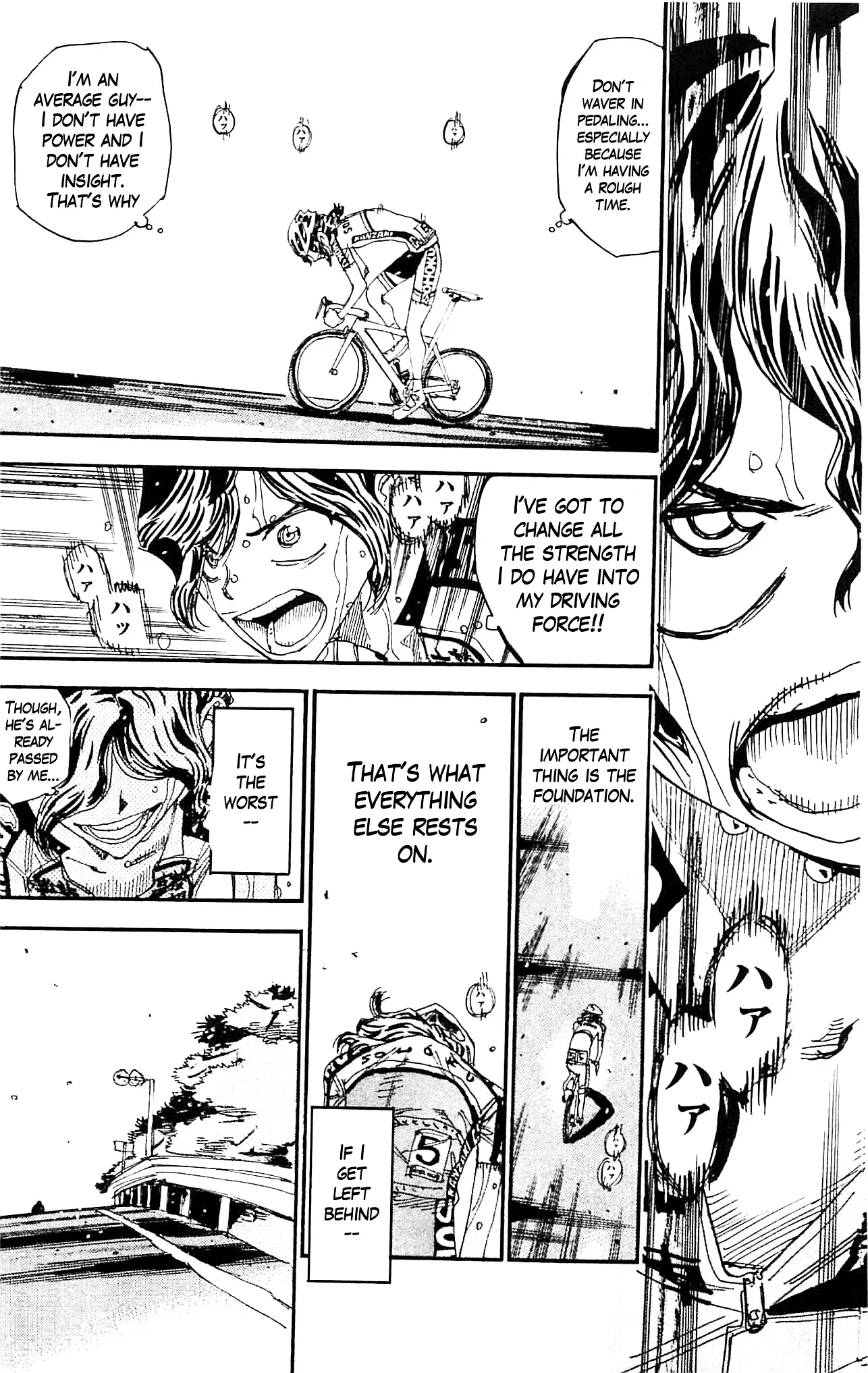 Yowamushi Pedal Chapter 324 page 23