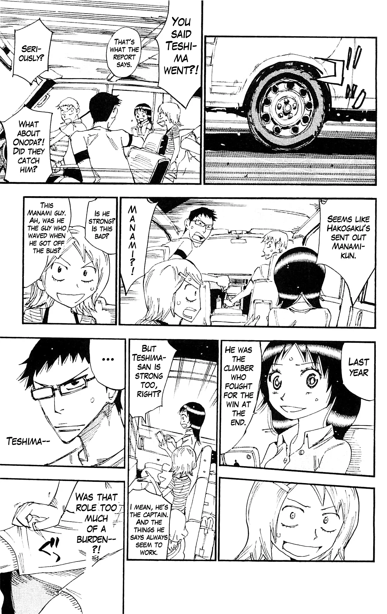 Yowamushi Pedal Chapter 324 page 19