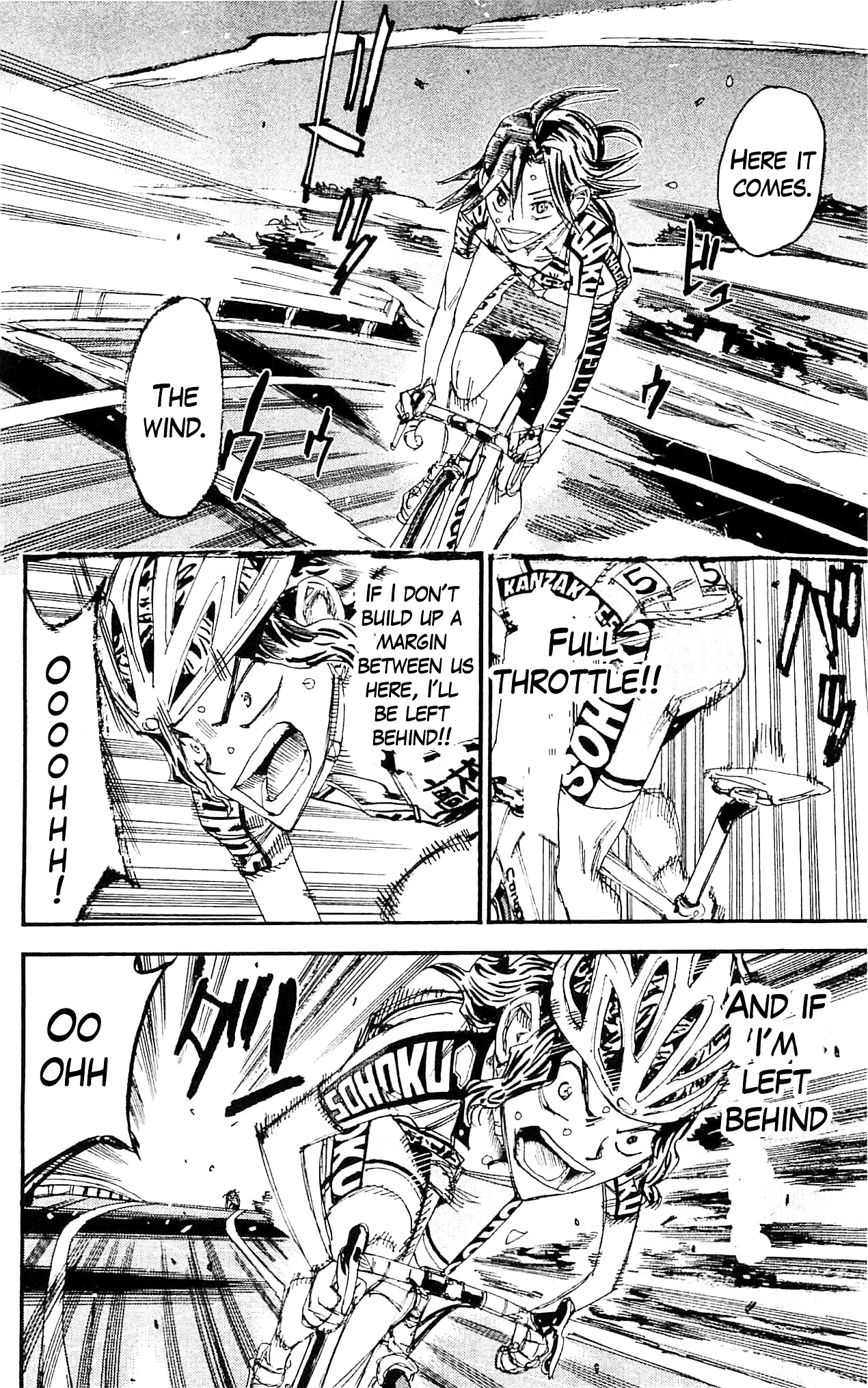 Yowamushi Pedal Chapter 324 page 14
