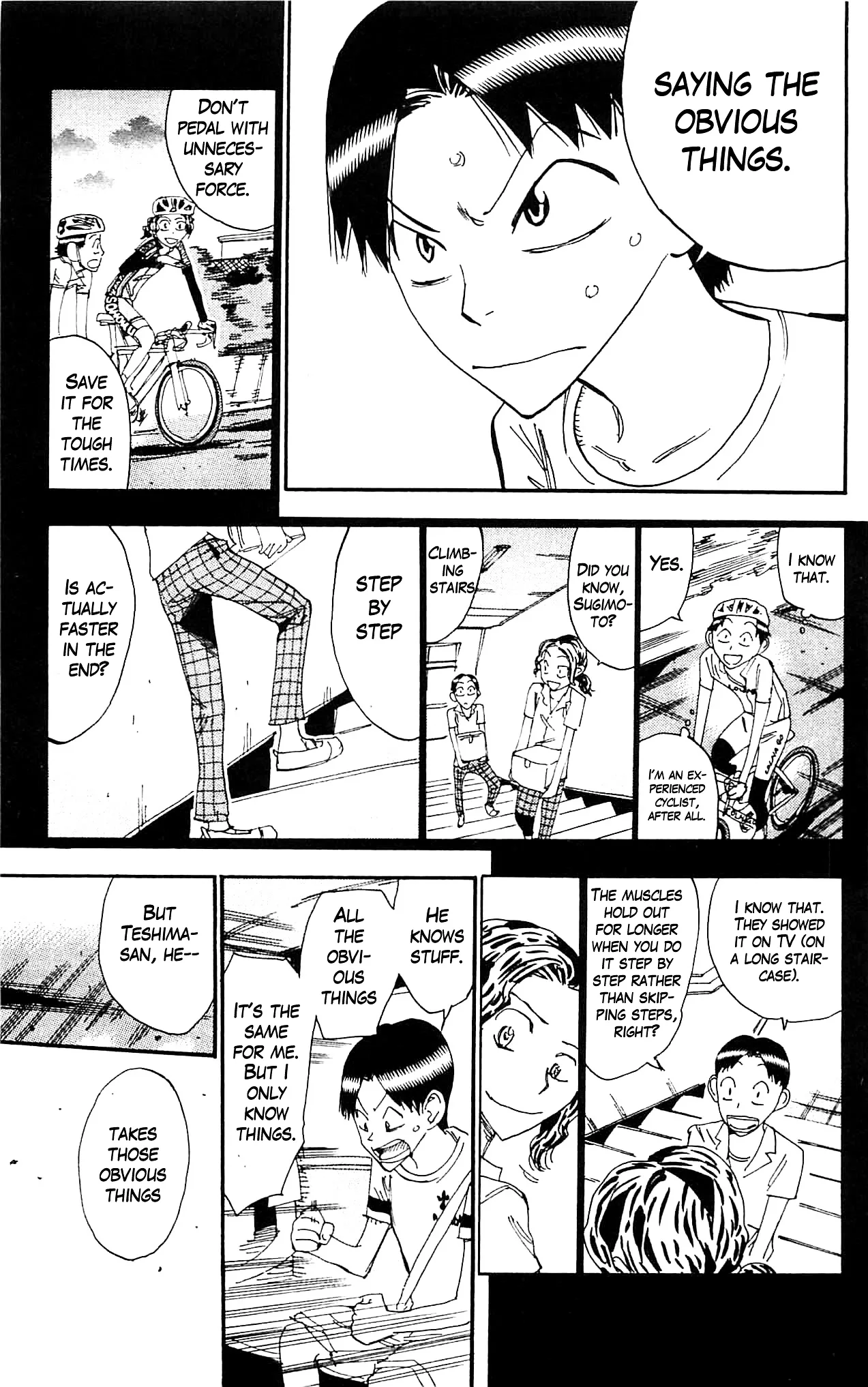 Yowamushi Pedal Chapter 324 page 21