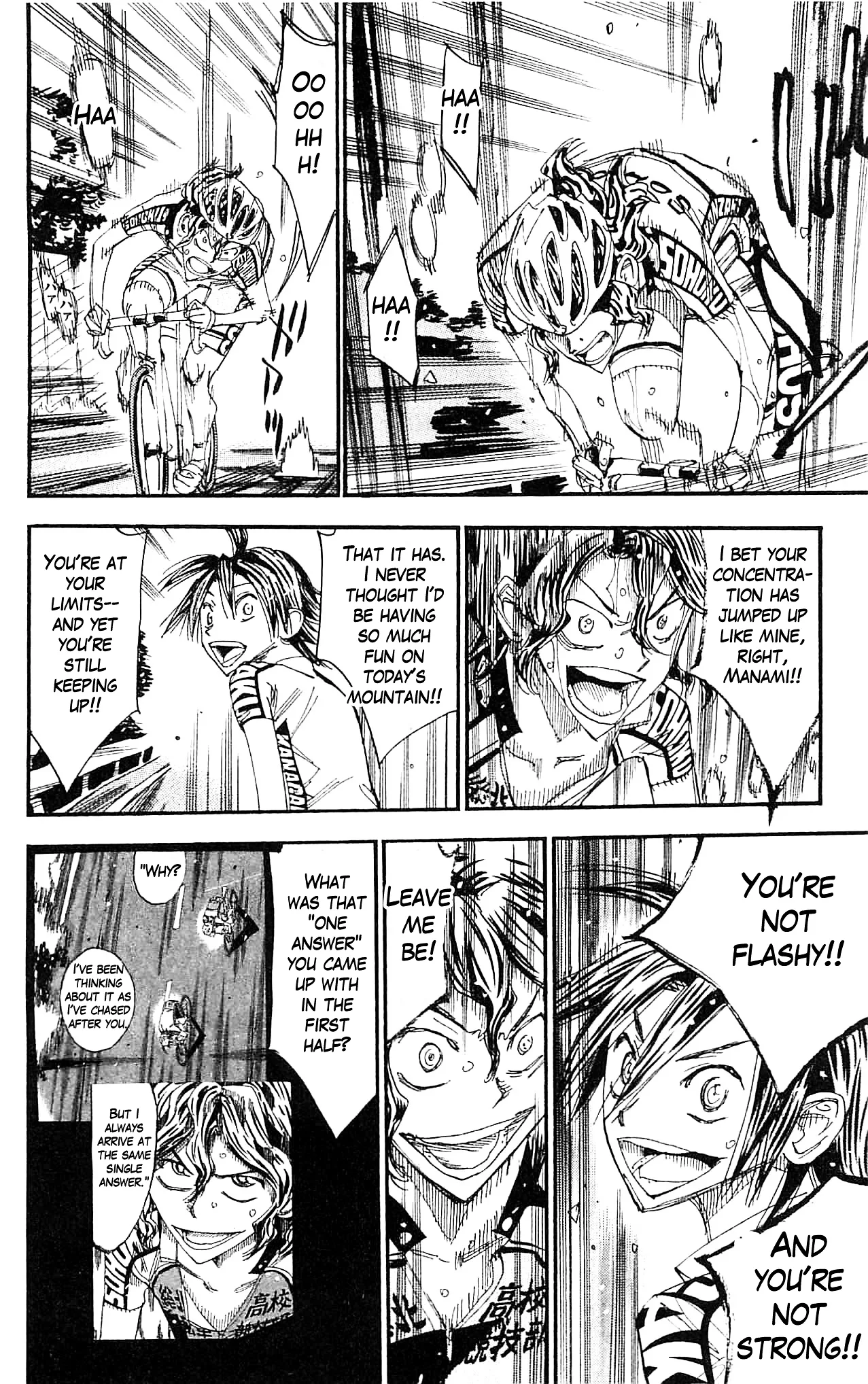 Yowamushi Pedal Chapter 325 page 16
