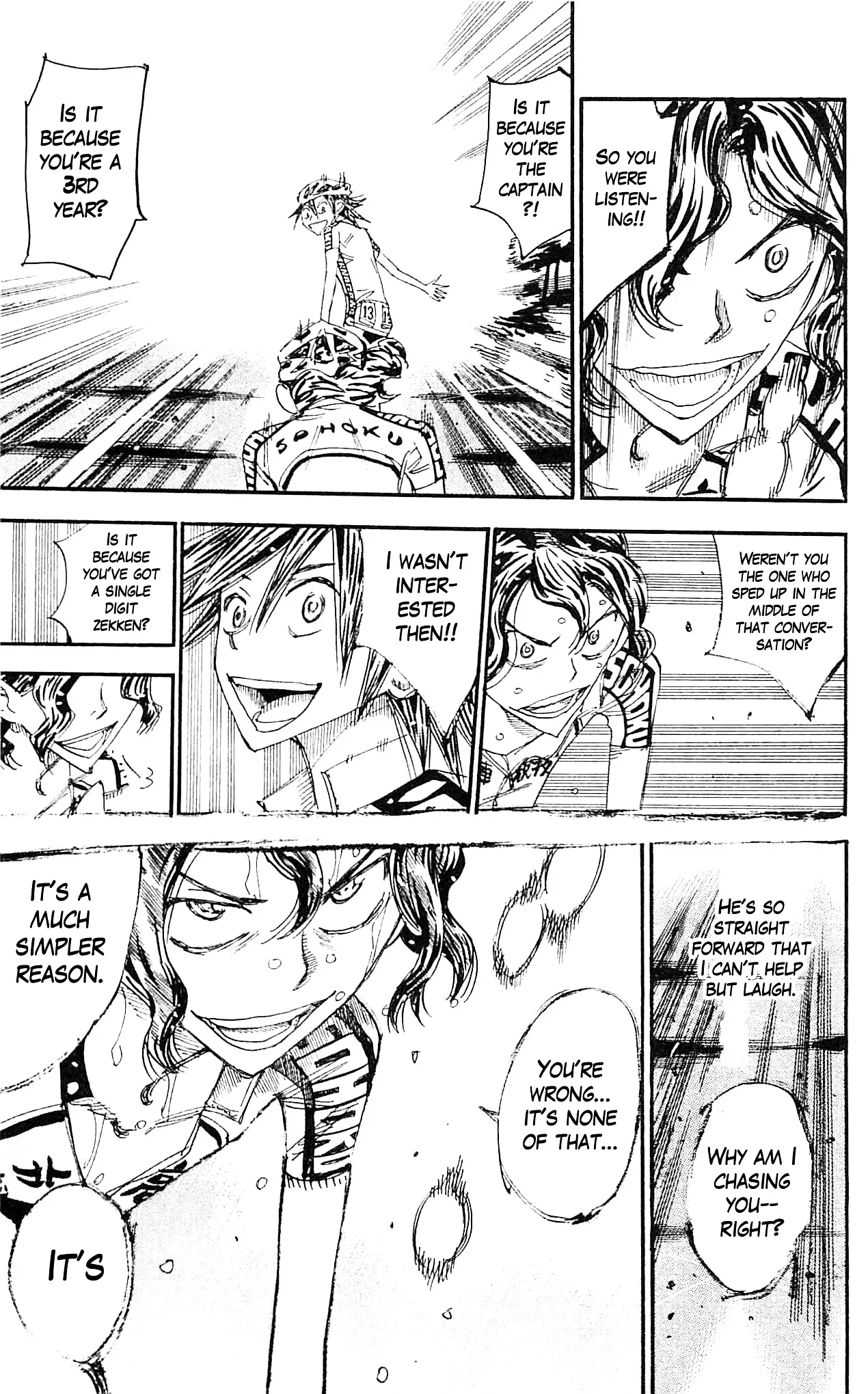 Yowamushi Pedal Chapter 325 page 17