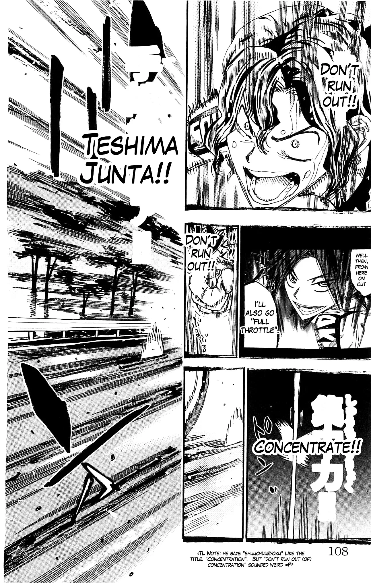 Yowamushi Pedal Chapter 325 page 2