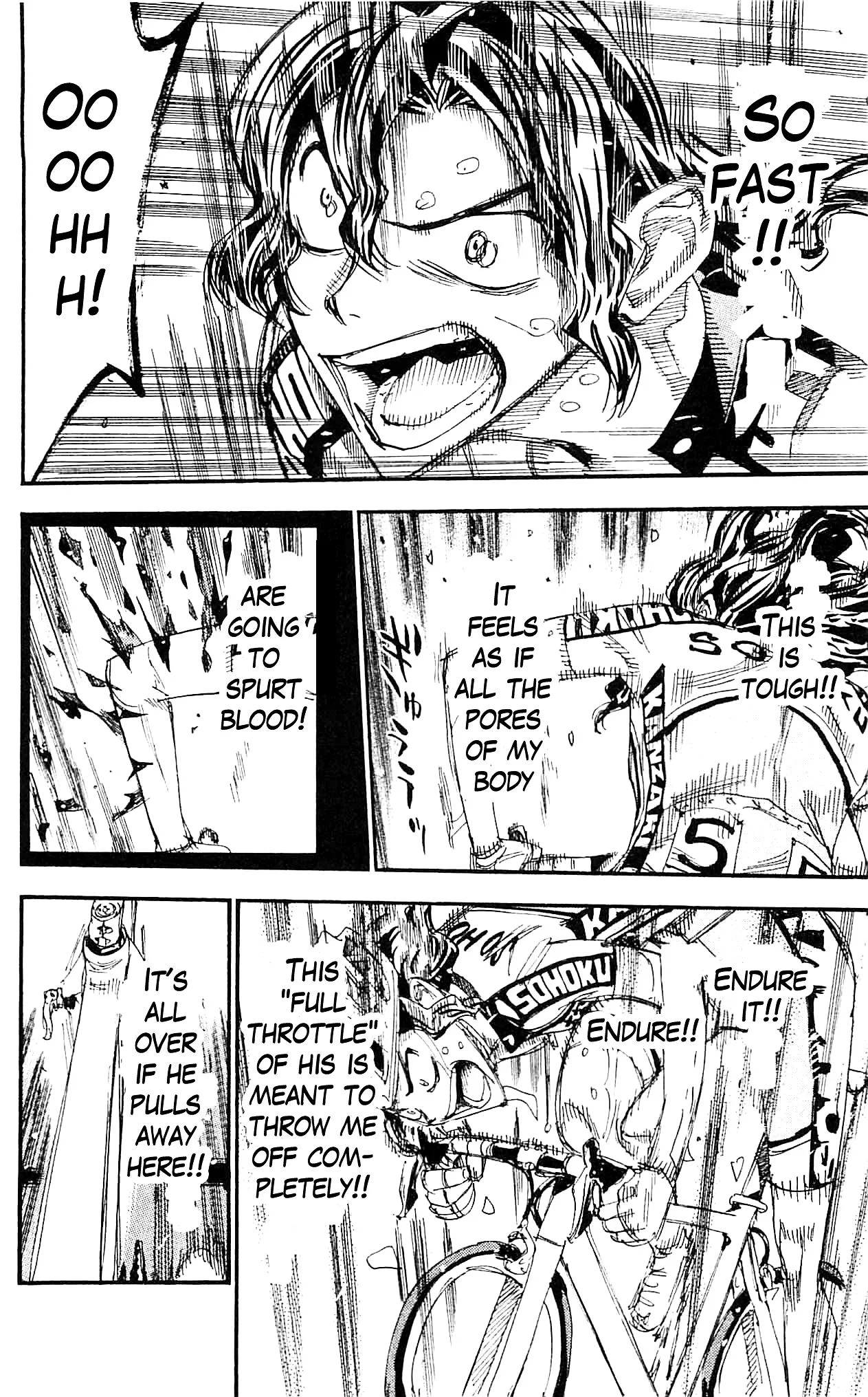 Yowamushi Pedal Chapter 325 page 4