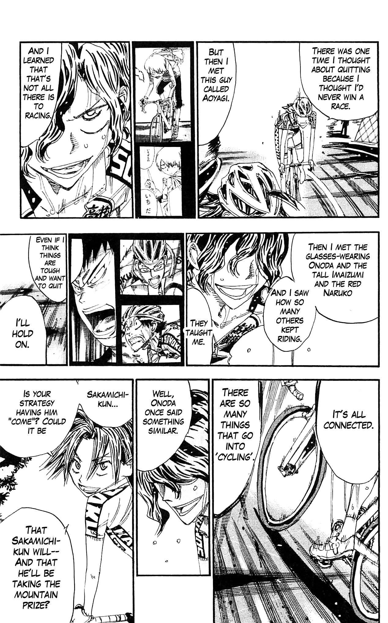 Yowamushi Pedal Chapter 325 page 19