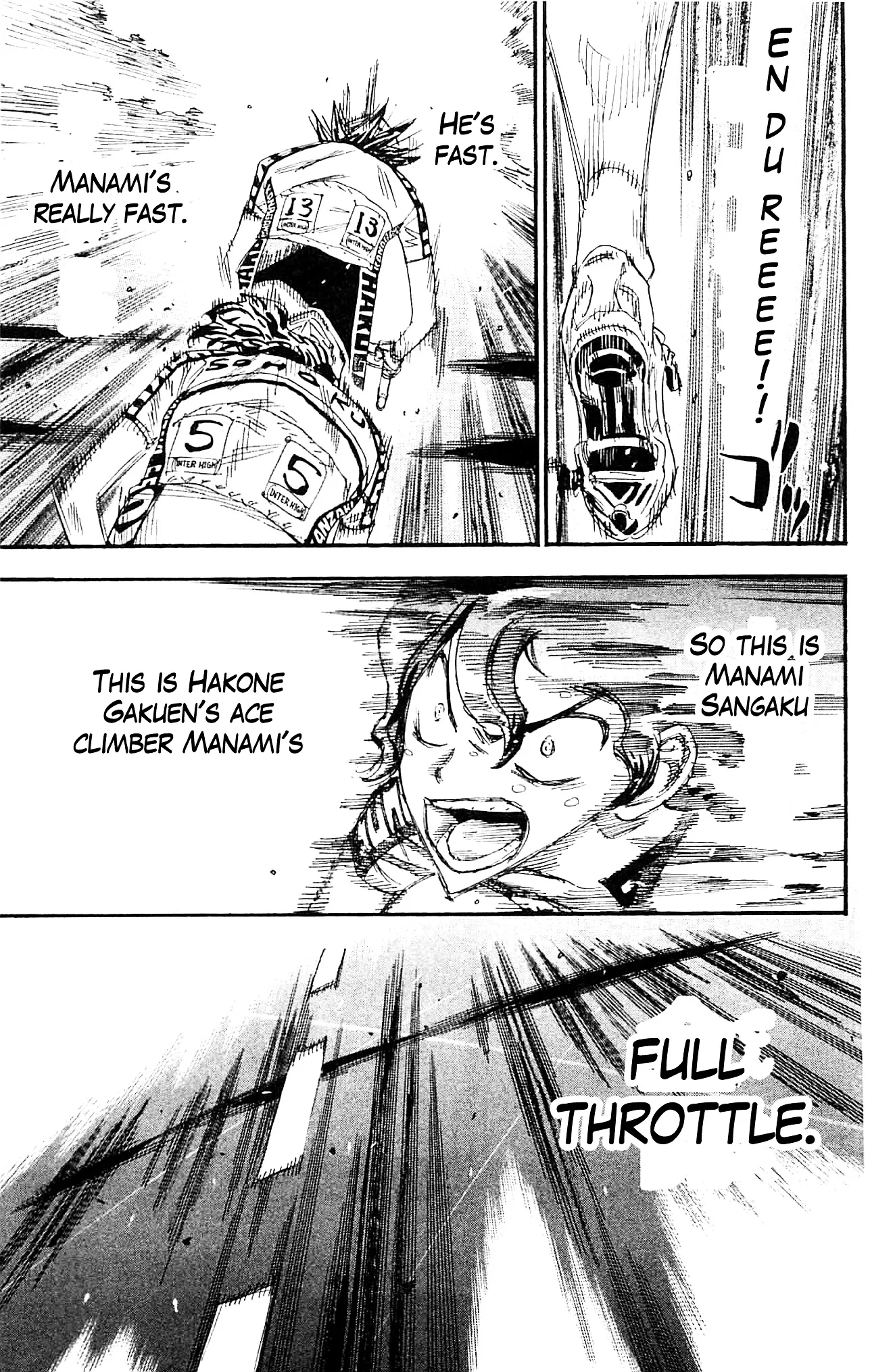 Yowamushi Pedal Chapter 325 page 5