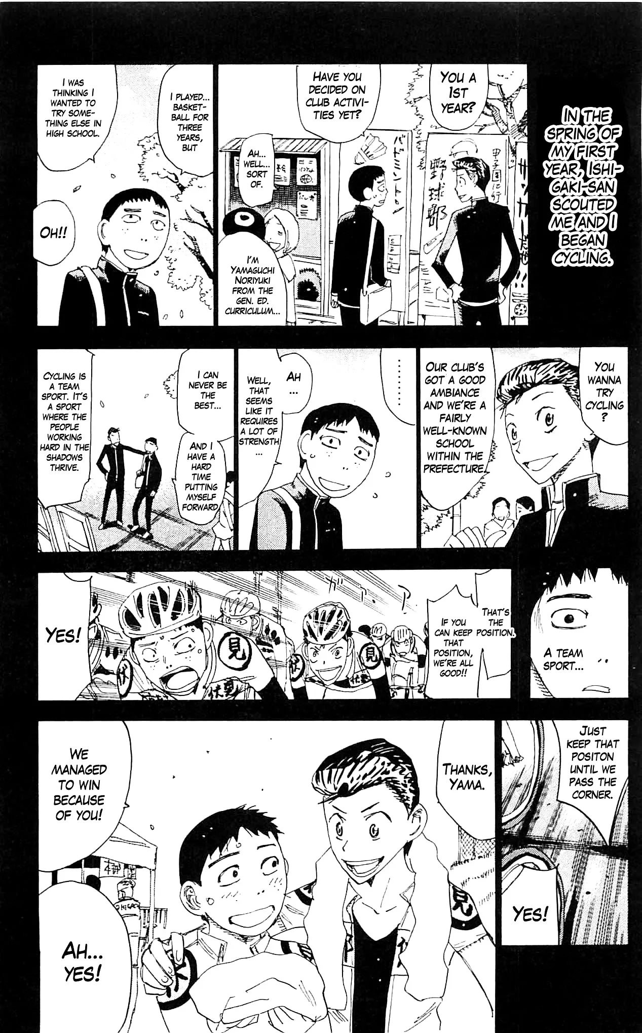 Yowamushi Pedal Chapter 326 page 7