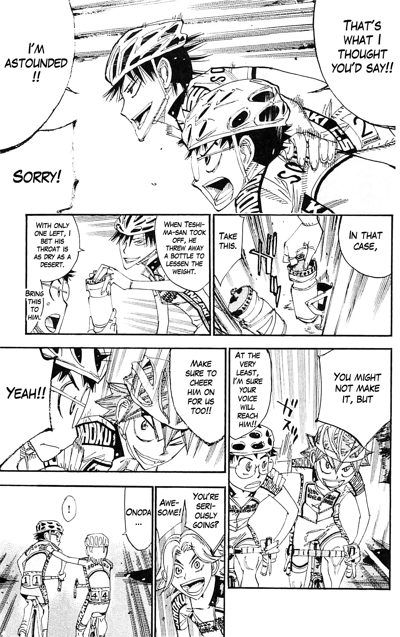 Yowamushi Pedal Chapter 326 page 19