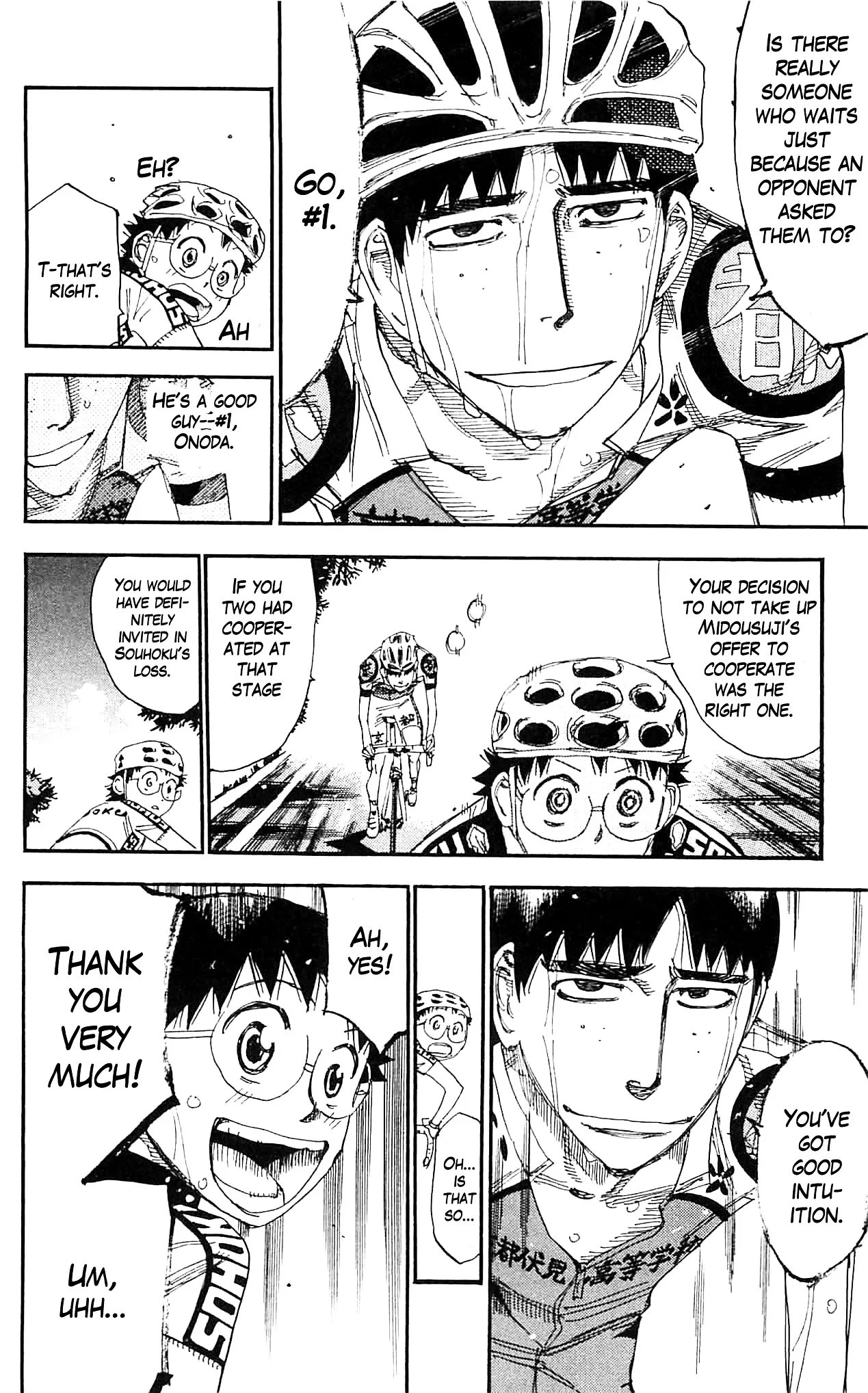 Yowamushi Pedal Chapter 326 page 10