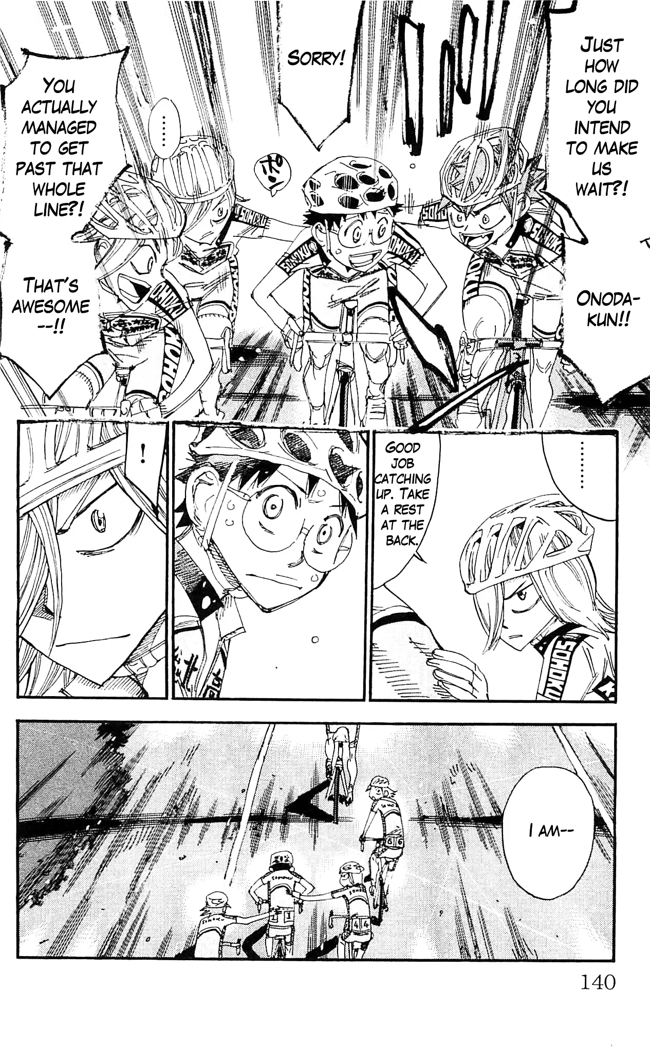 Yowamushi Pedal Chapter 326 page 14