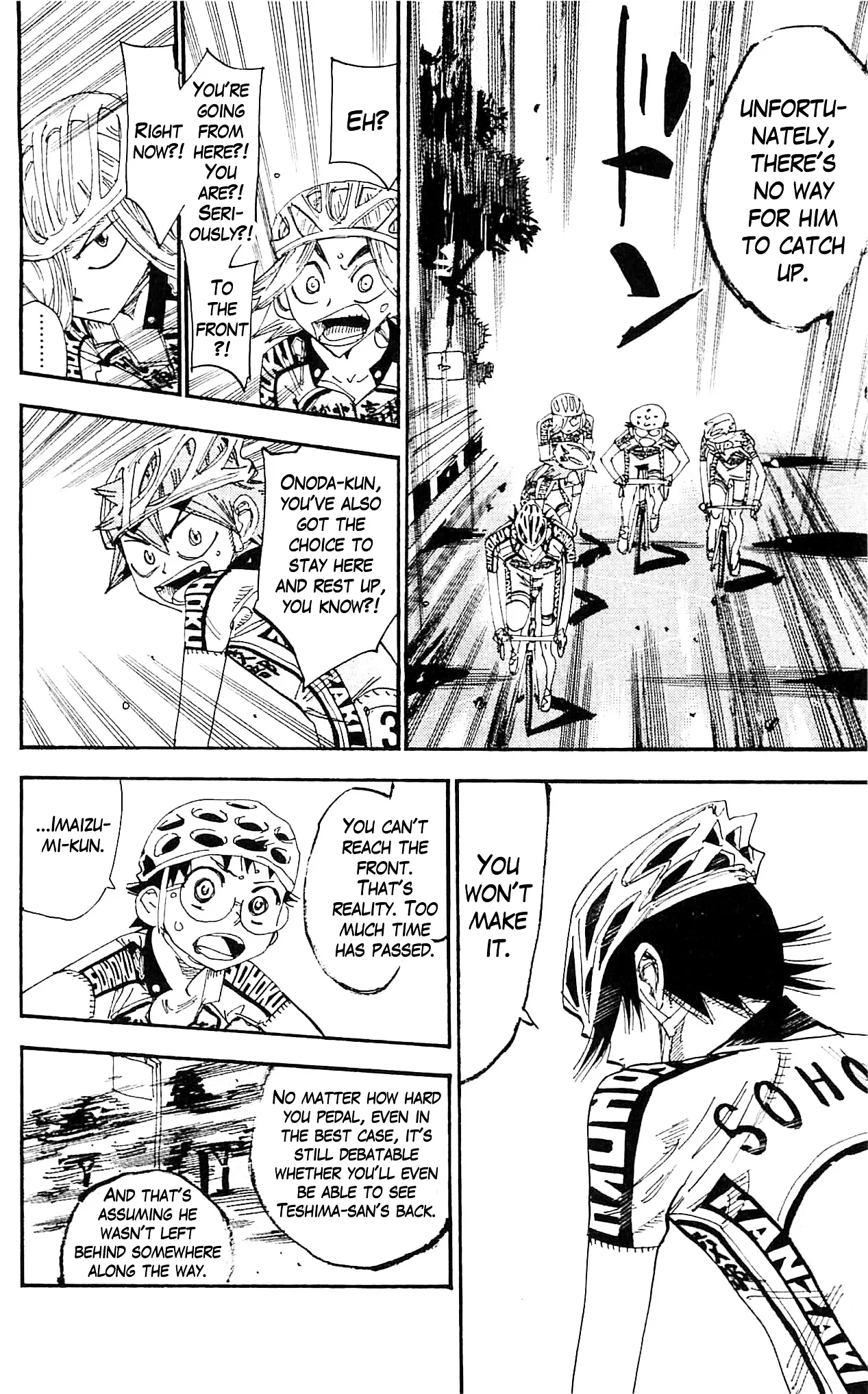 Yowamushi Pedal Chapter 326 page 16