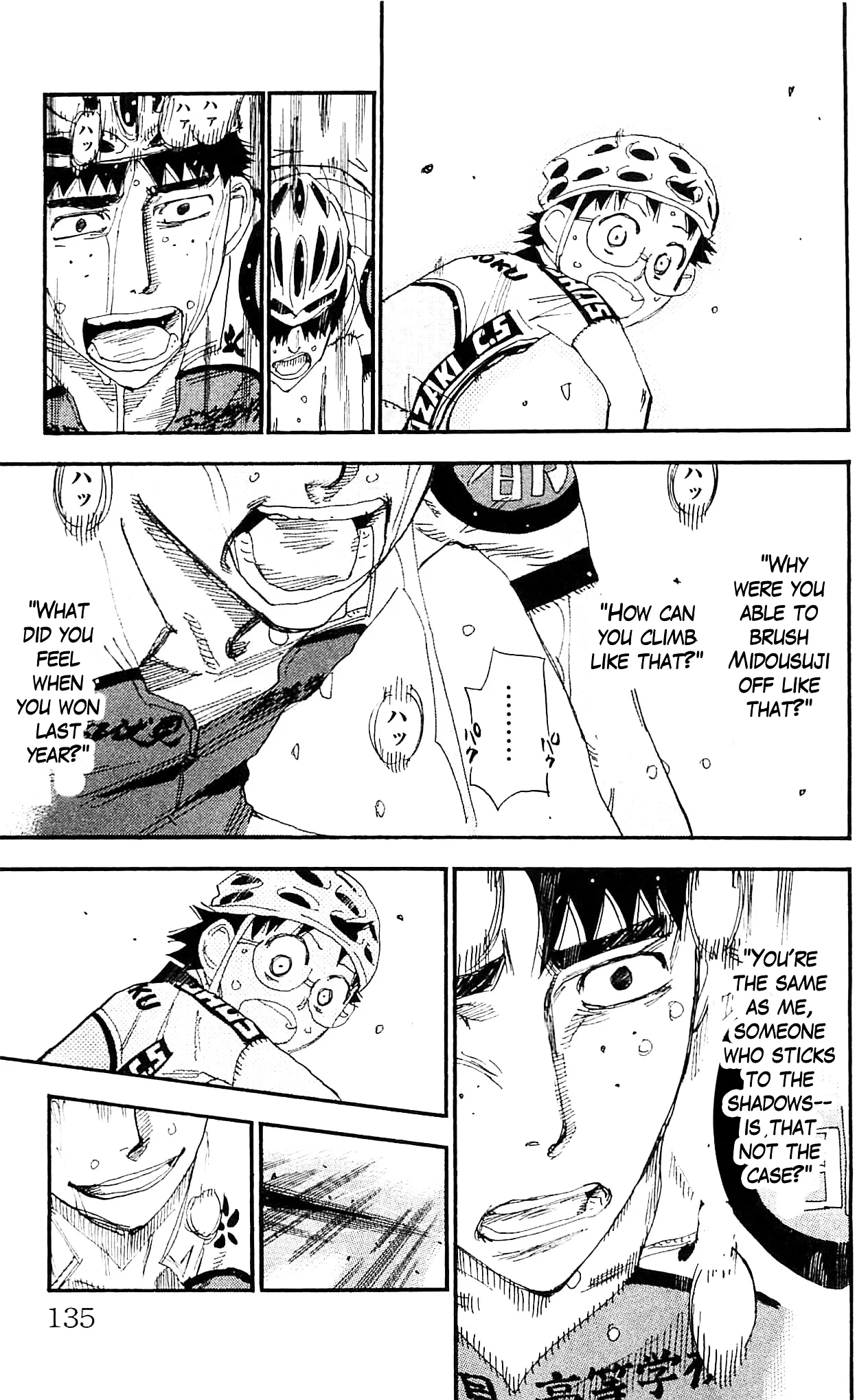 Yowamushi Pedal Chapter 326 page 9