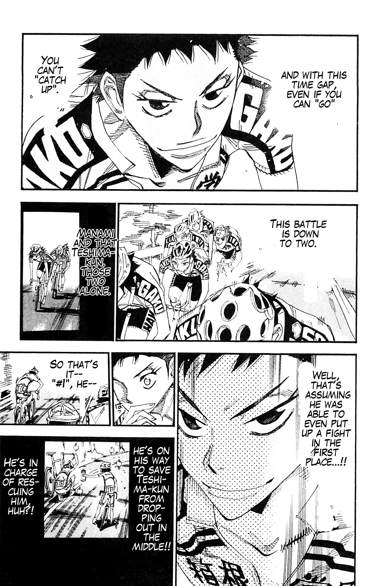 Yowamushi Pedal Chapter 327 page 3