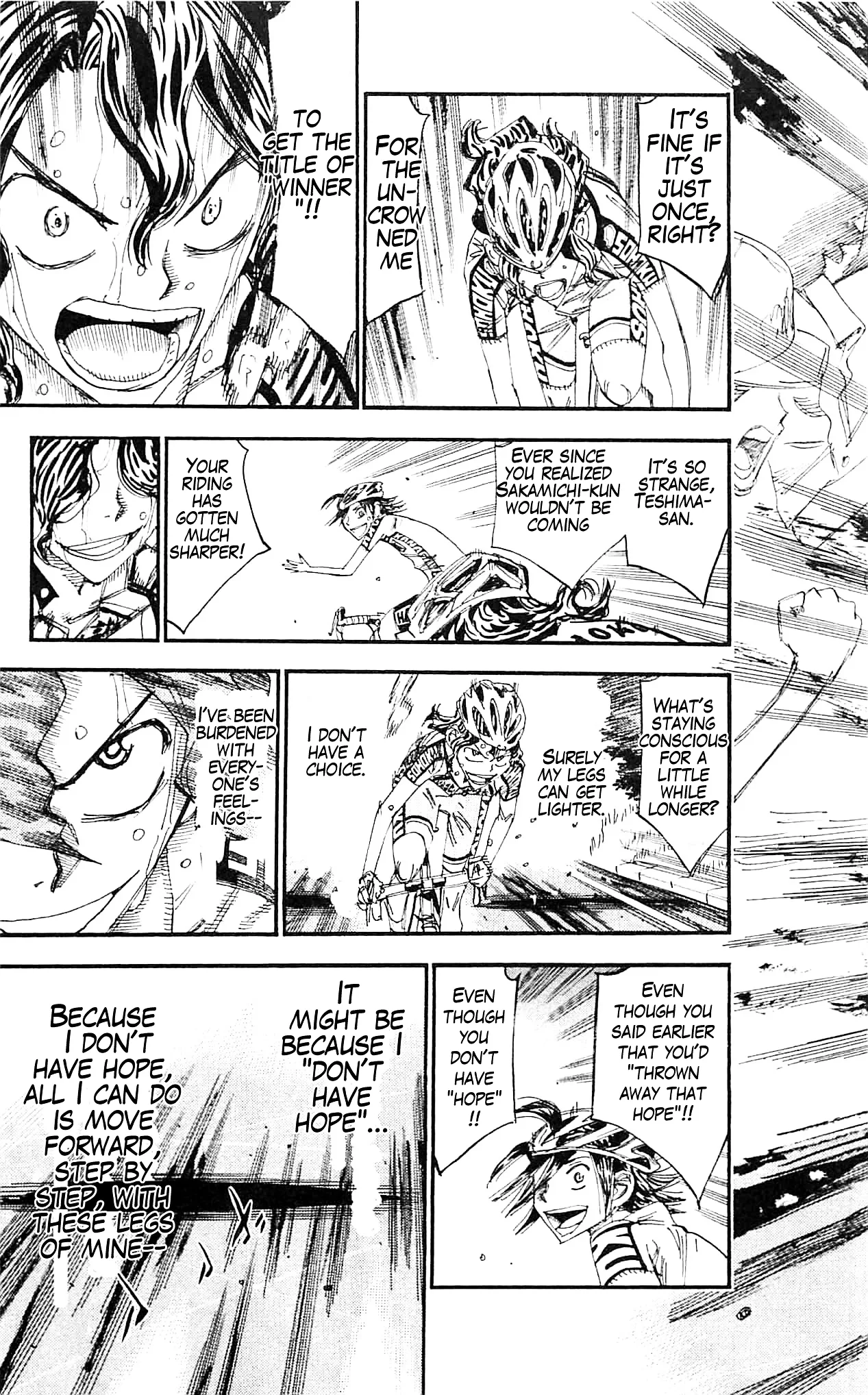 Yowamushi Pedal Chapter 327 page 16