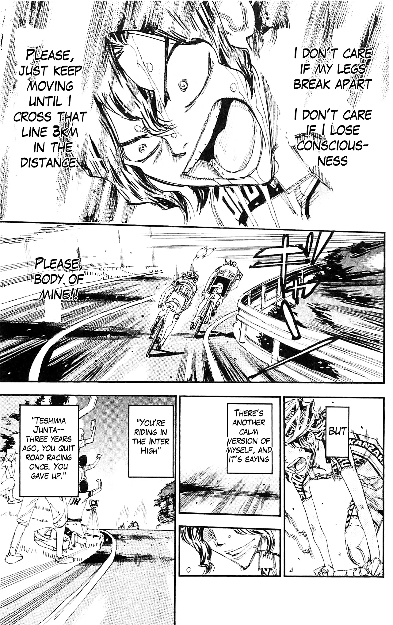 Yowamushi Pedal Chapter 327 page 14