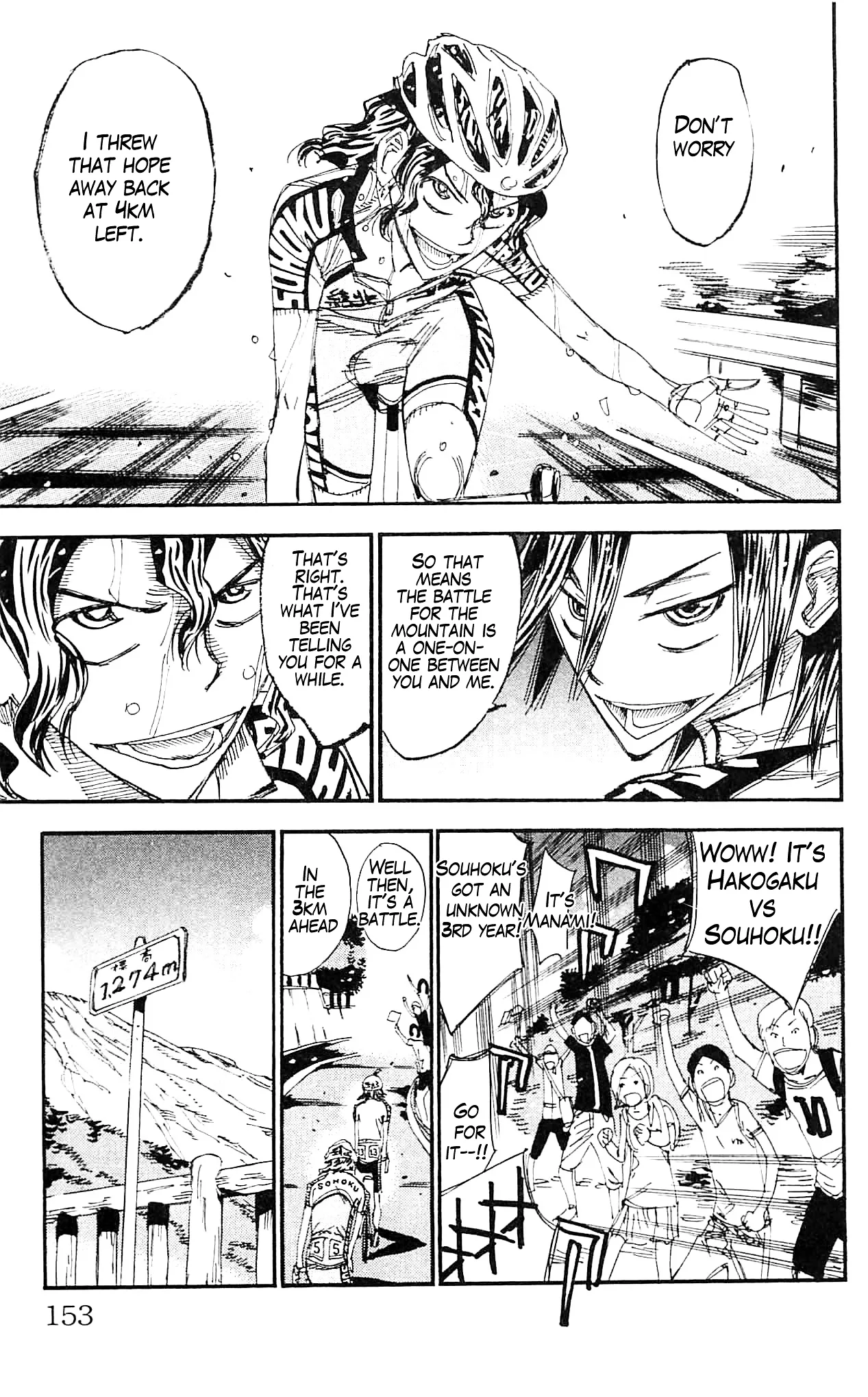 Yowamushi Pedal Chapter 327 page 7