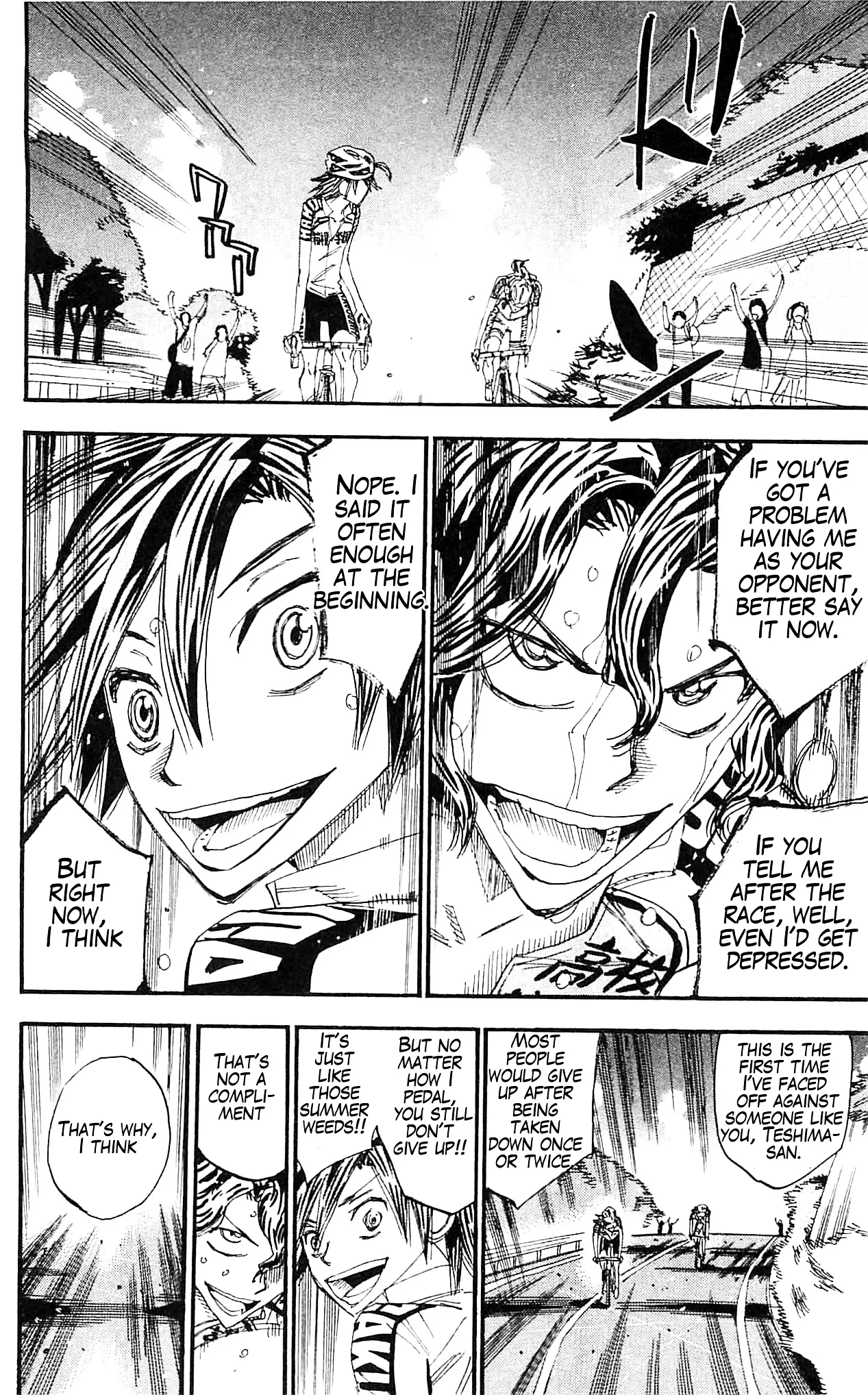 Yowamushi Pedal Chapter 327 page 10