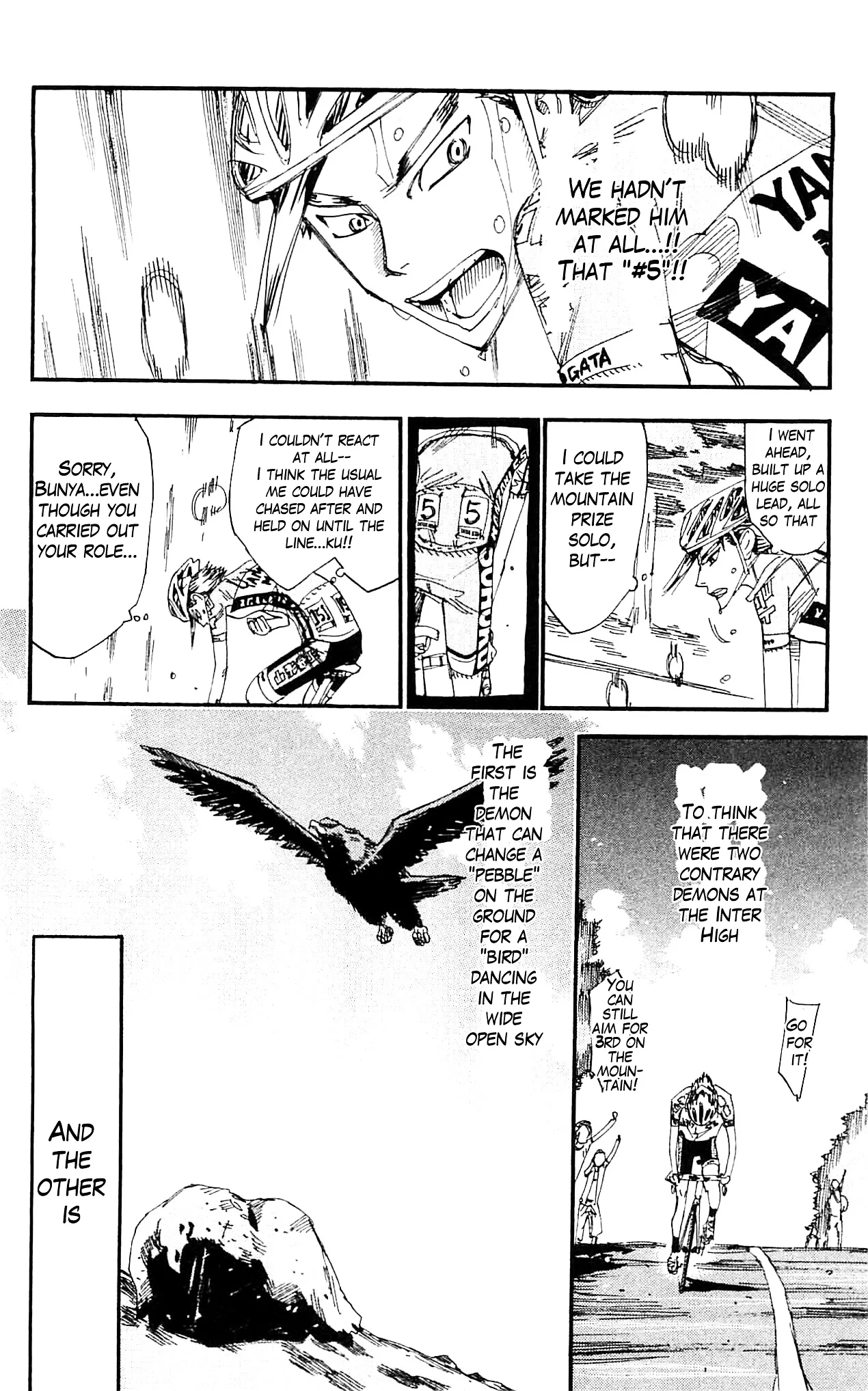 Yowamushi Pedal Chapter 328 page 6