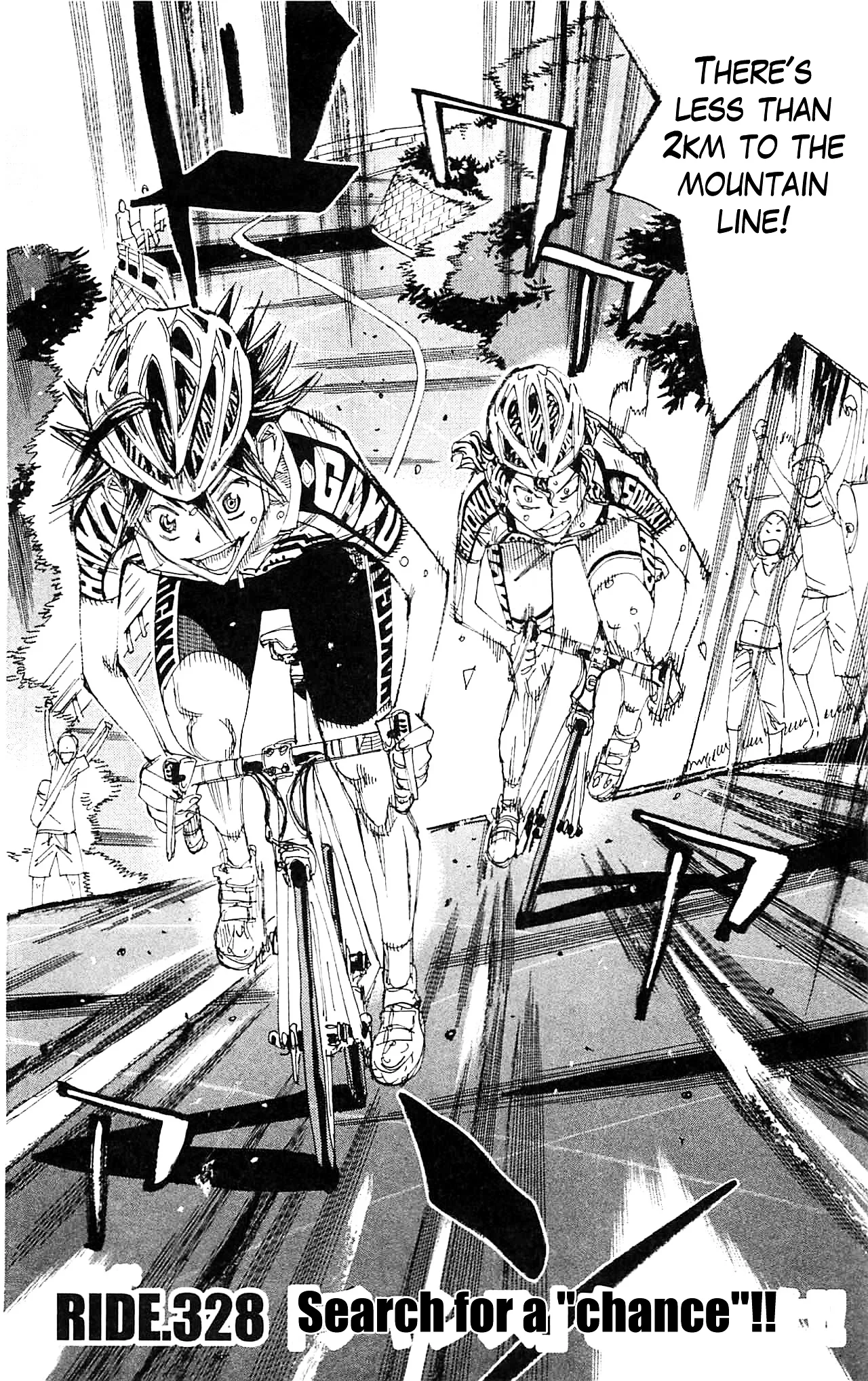 Yowamushi Pedal Chapter 328 page 2