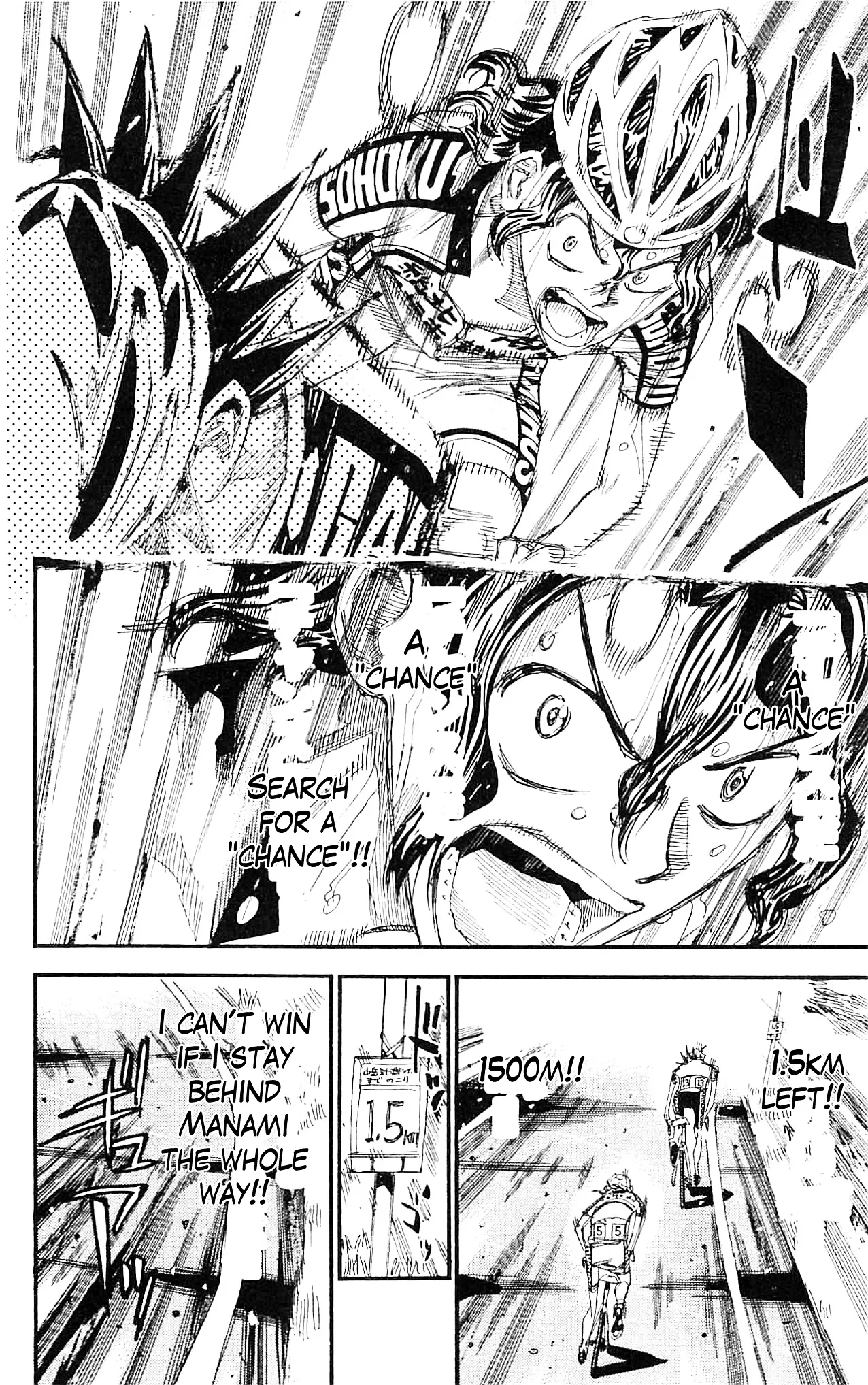 Yowamushi Pedal Chapter 328 page 8