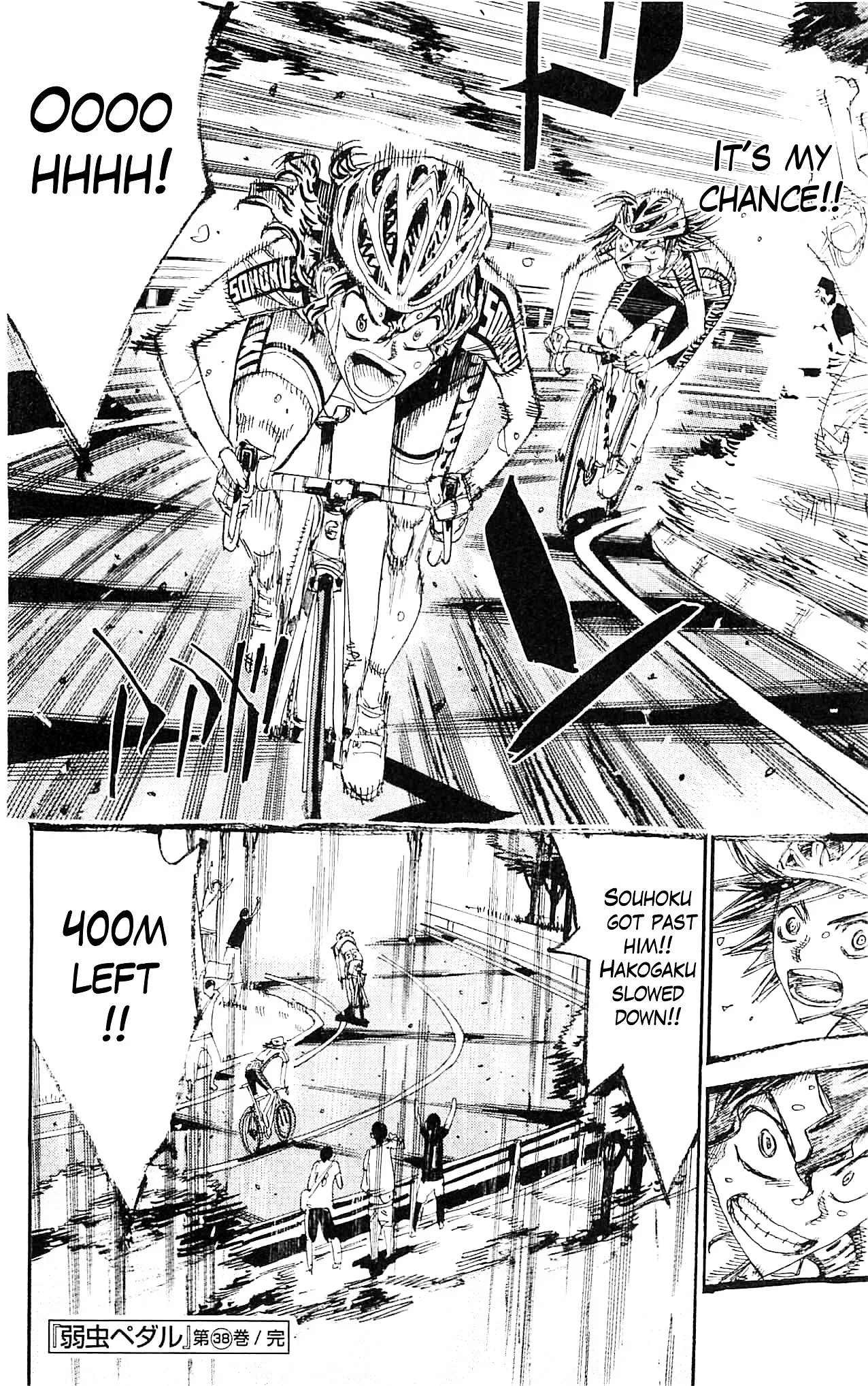 Yowamushi Pedal Chapter 328 page 20